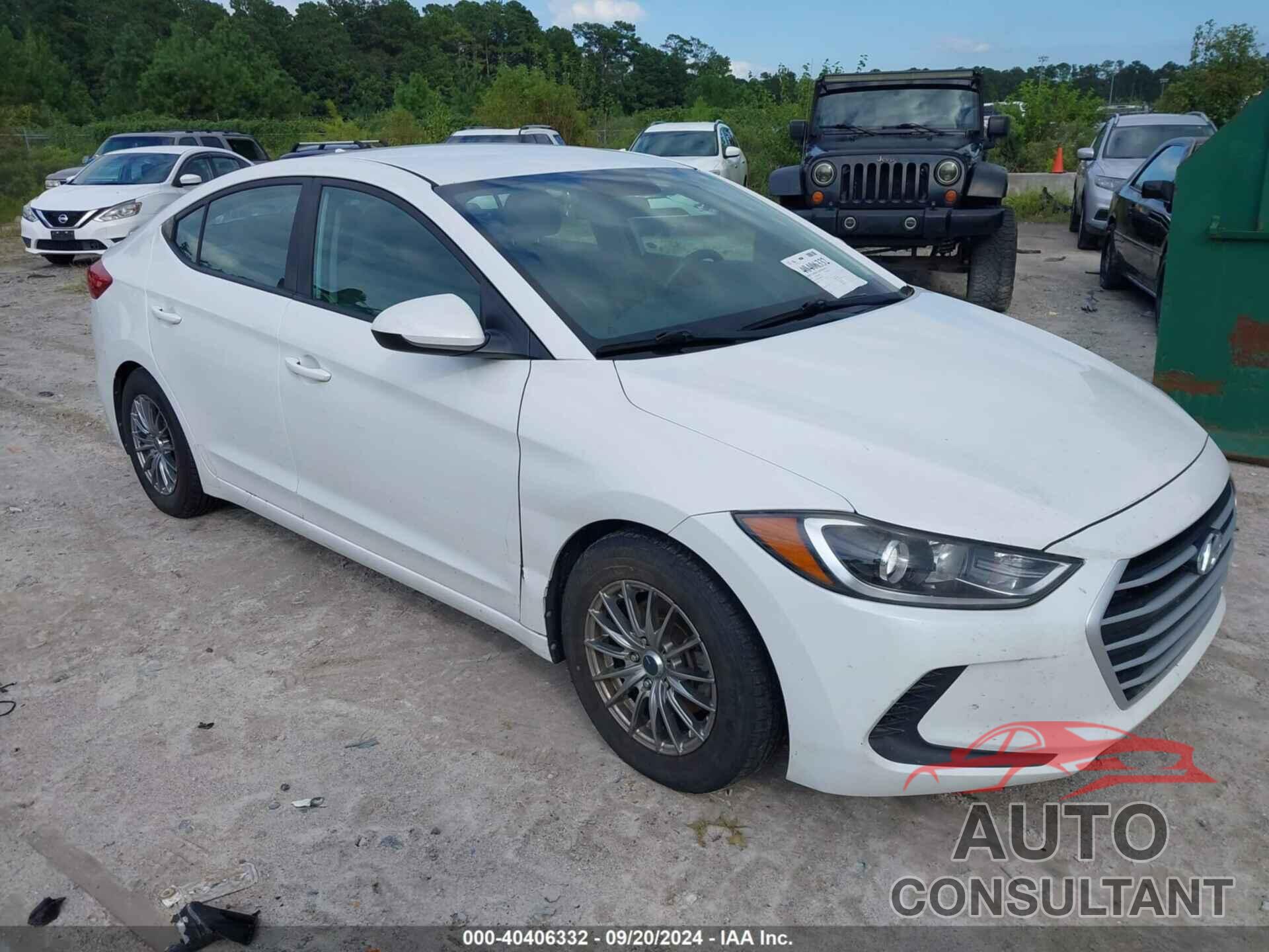 HYUNDAI ELANTRA 2017 - 5NPD74LF6HH085350