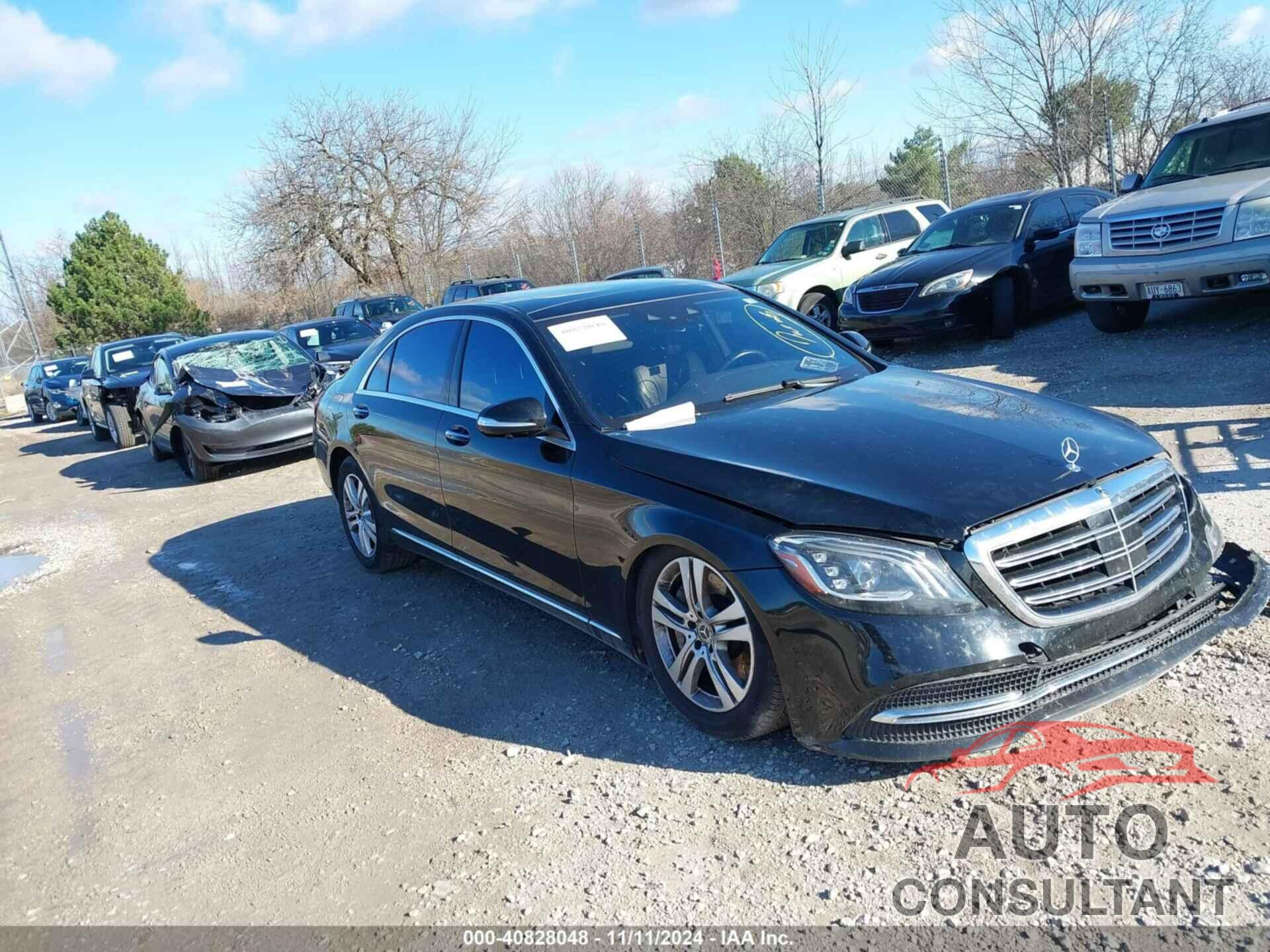 MERCEDES-BENZ S 450 2018 - WDDUG6GBXJA347098