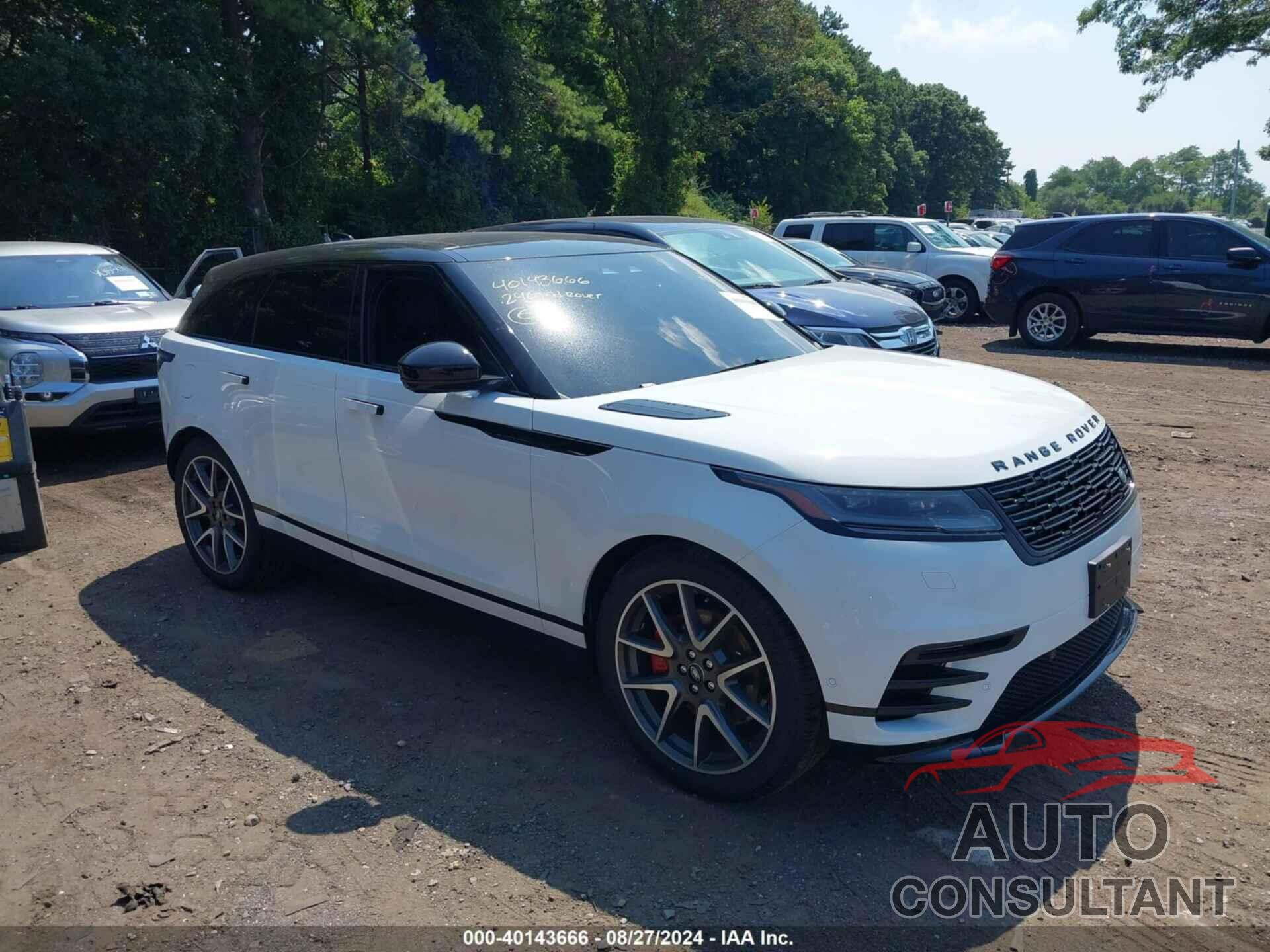 LAND ROVER RANGE ROVER VELAR 2024 - SALYL2EX1RA384303