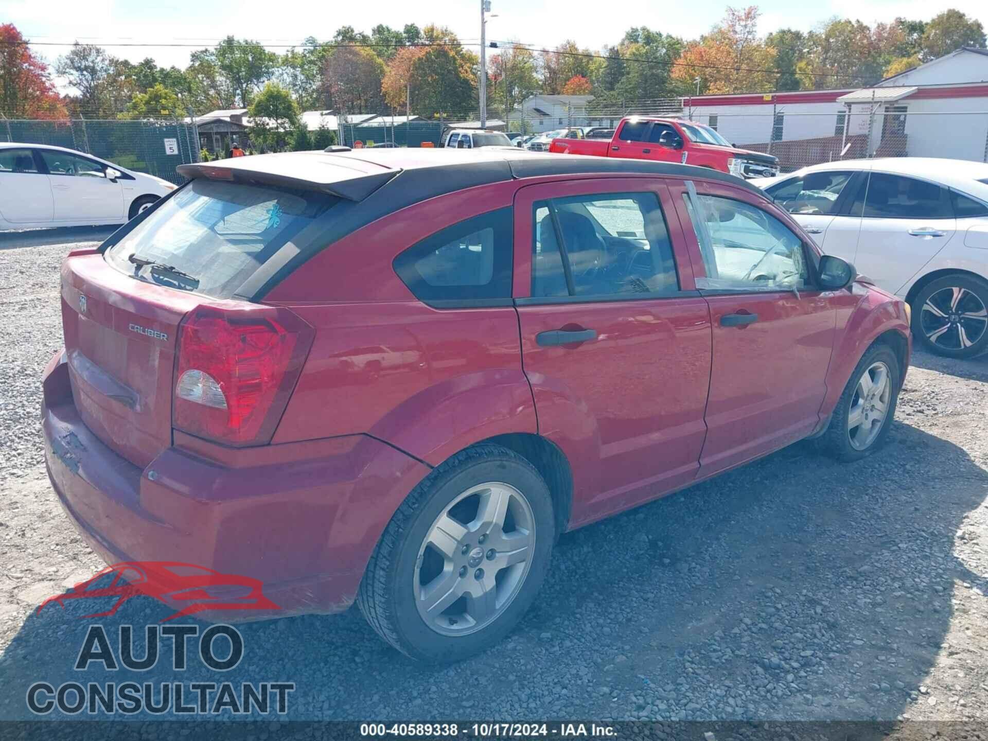 DODGE CALIBER 2012 - 1C3CDWBA3CD534279