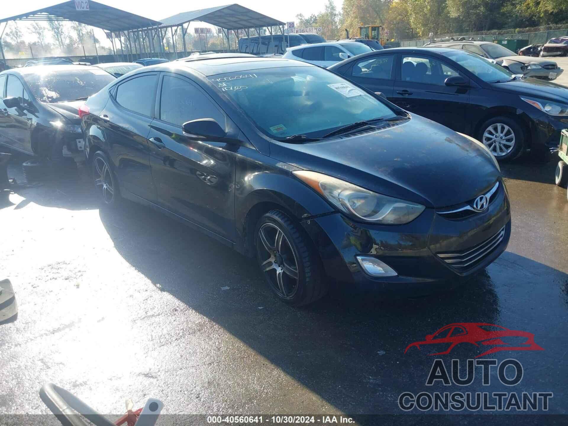 HYUNDAI ELANTRA 2011 - 5NPDH4AE8BH051781