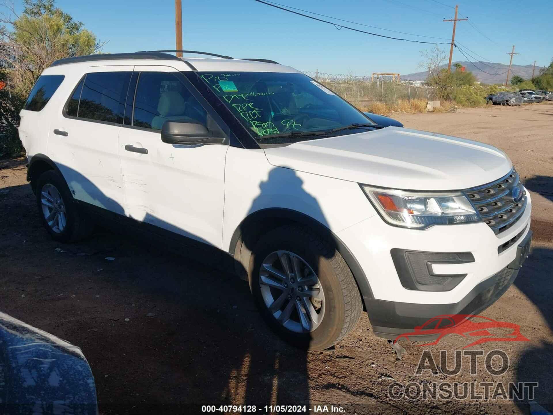 FORD EXPLORER 2016 - 1FM5K7B86GGB12231