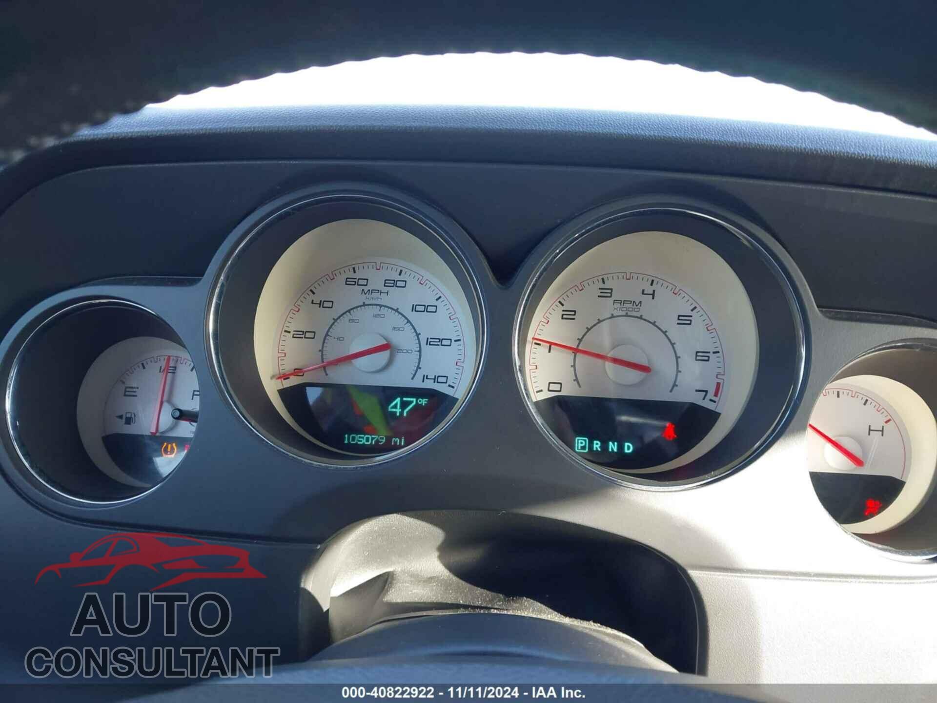 DODGE CHALLENGER 2012 - 2C3CDYAG6CH258183