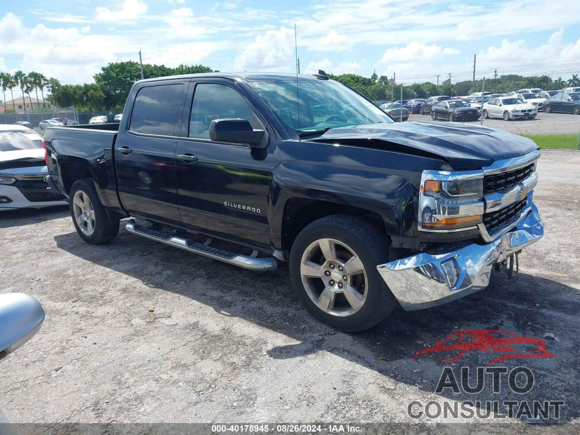 CHEVROLET SILVERADO 1500 2017 - 3GCPCREC0HG333478