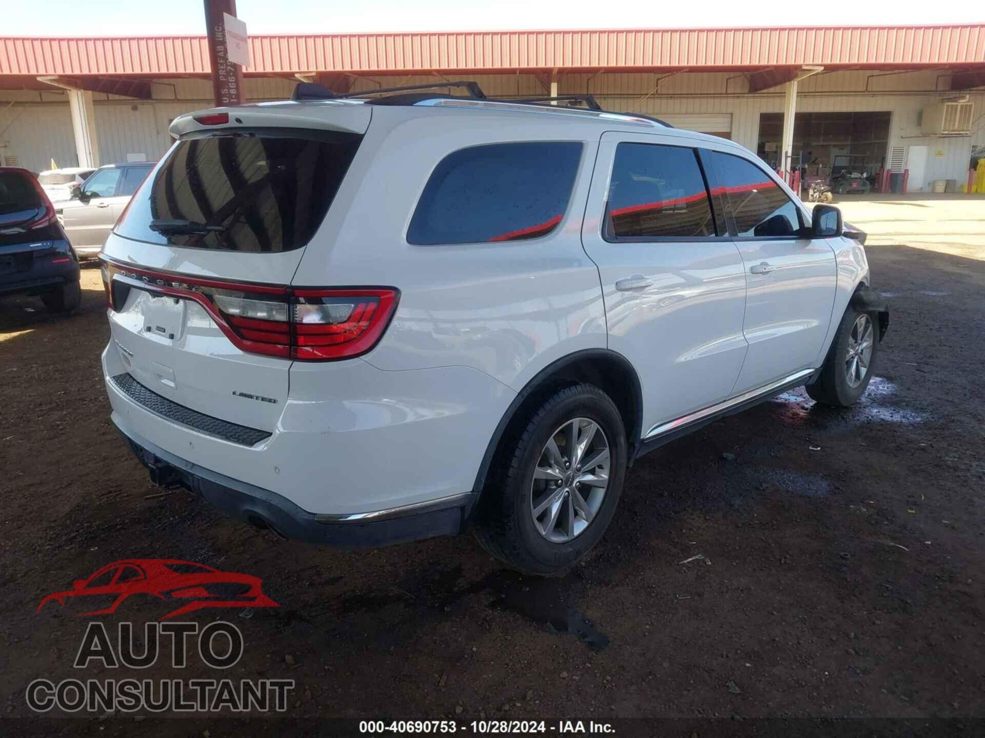 DODGE DURANGO 2015 - 1C4RDHDG5FC132714