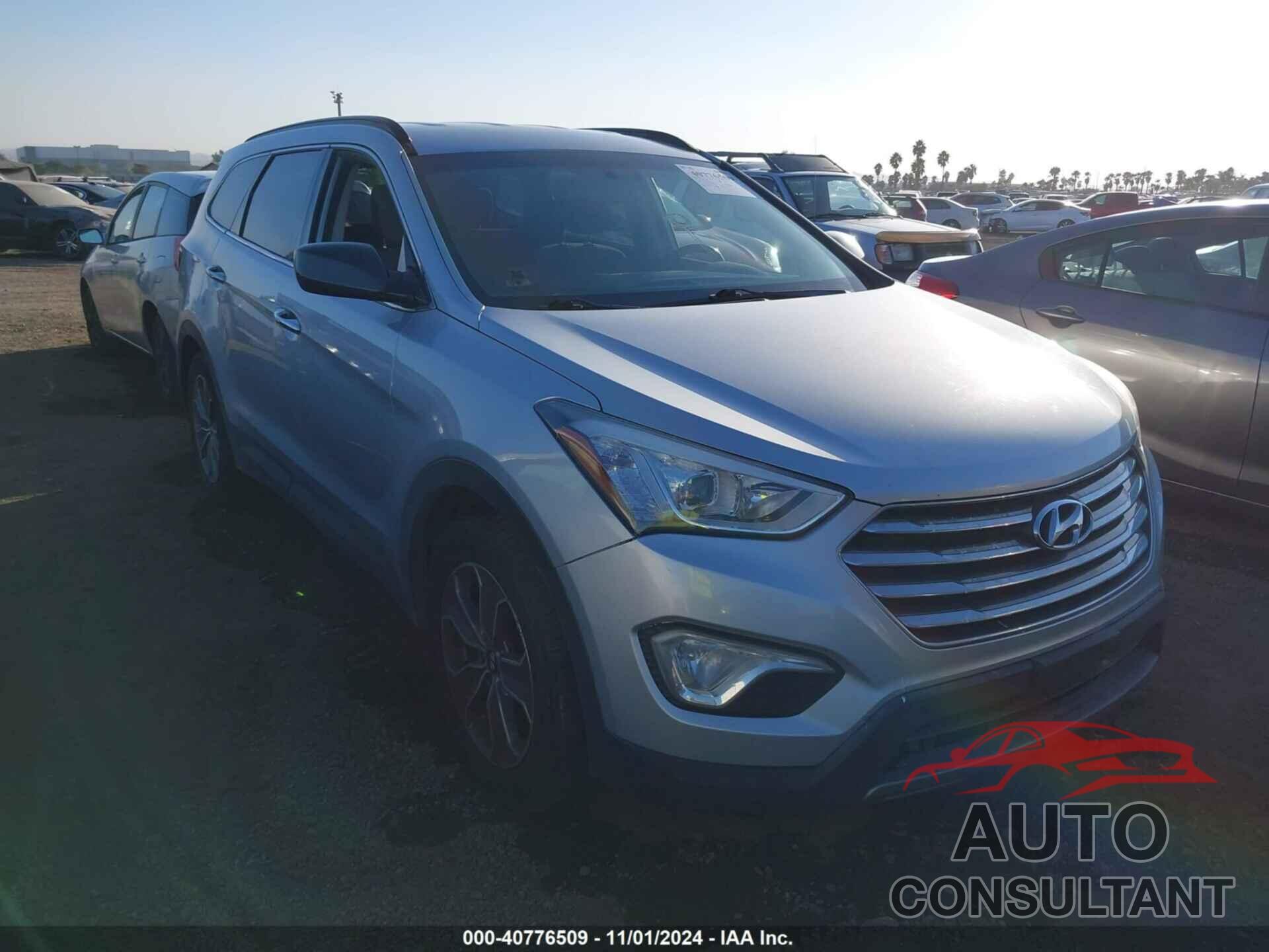 HYUNDAI SANTA FE 2014 - KM8SM4HF9EU041820