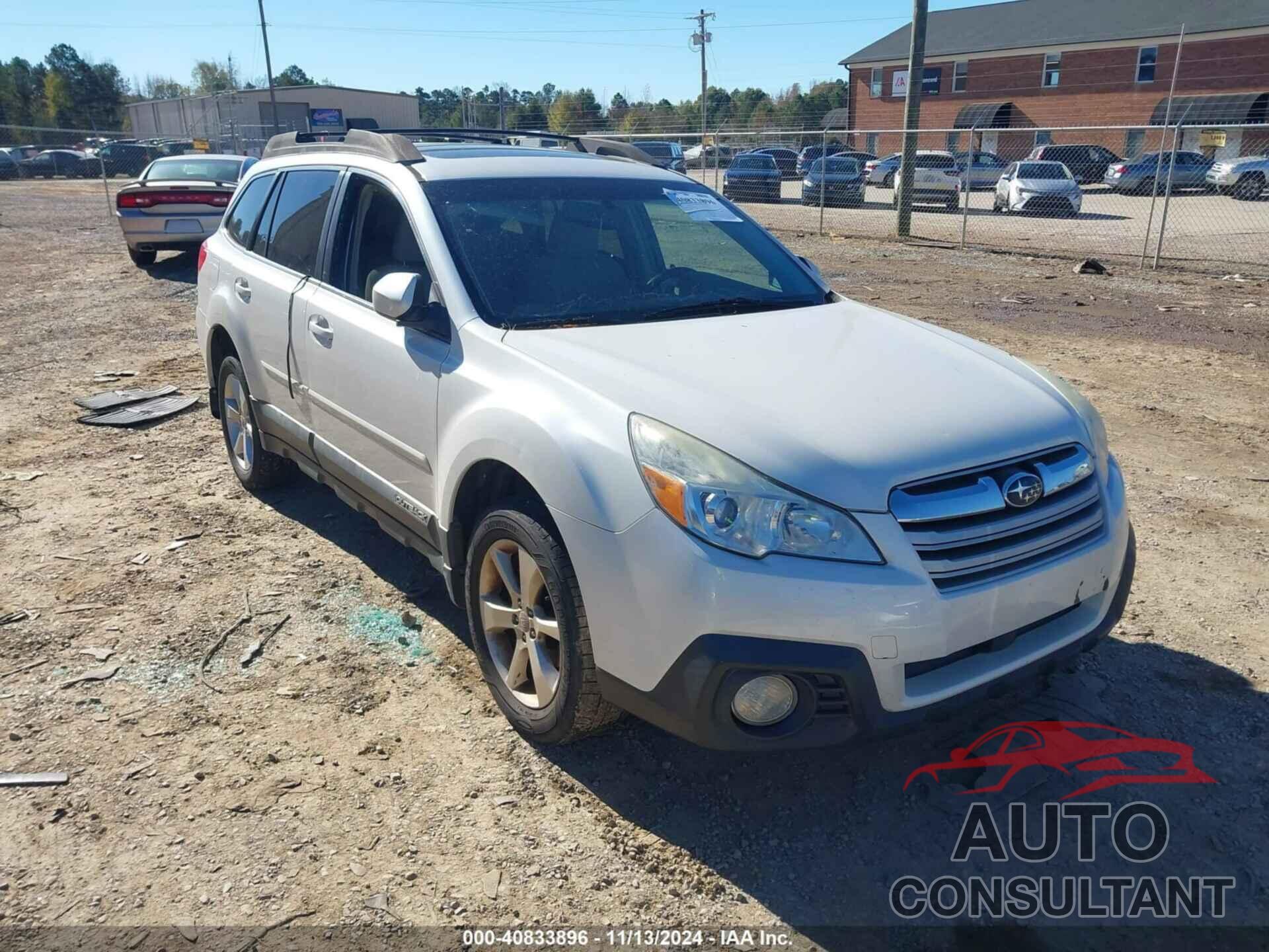 SUBARU OUTBACK 2013 - 4S4BRCGC7D3302885