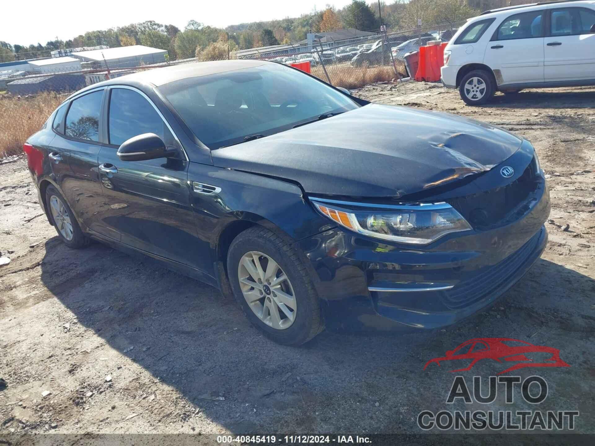 KIA OPTIMA 2016 - KNAGT4L38G5105592