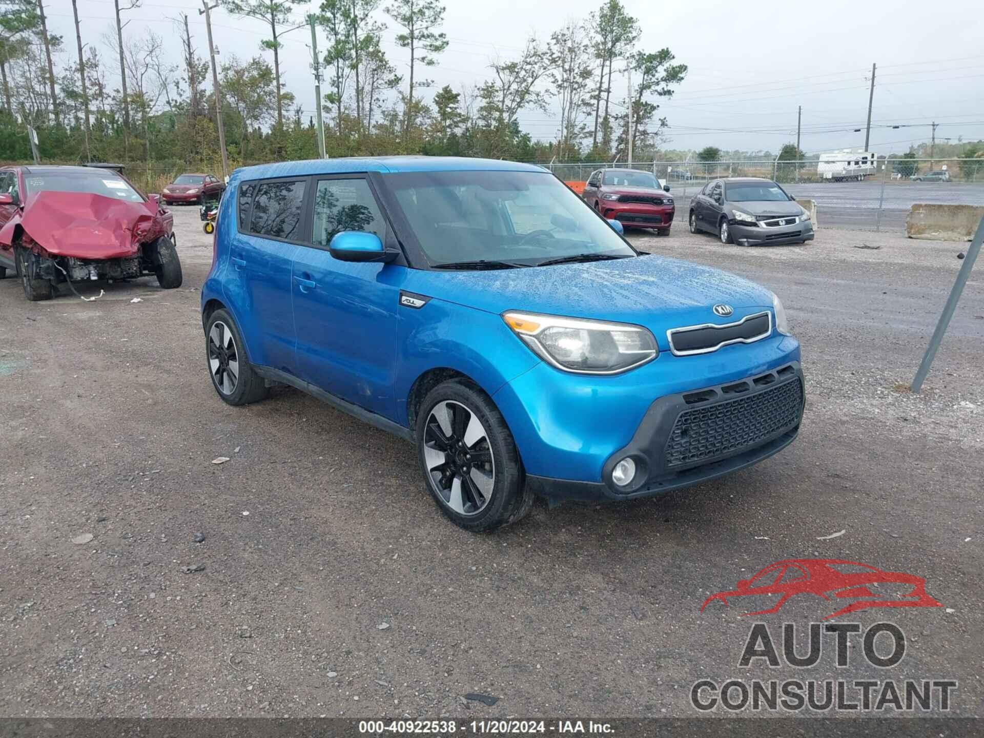 KIA SOUL 2016 - KNDJP3A52G7377863