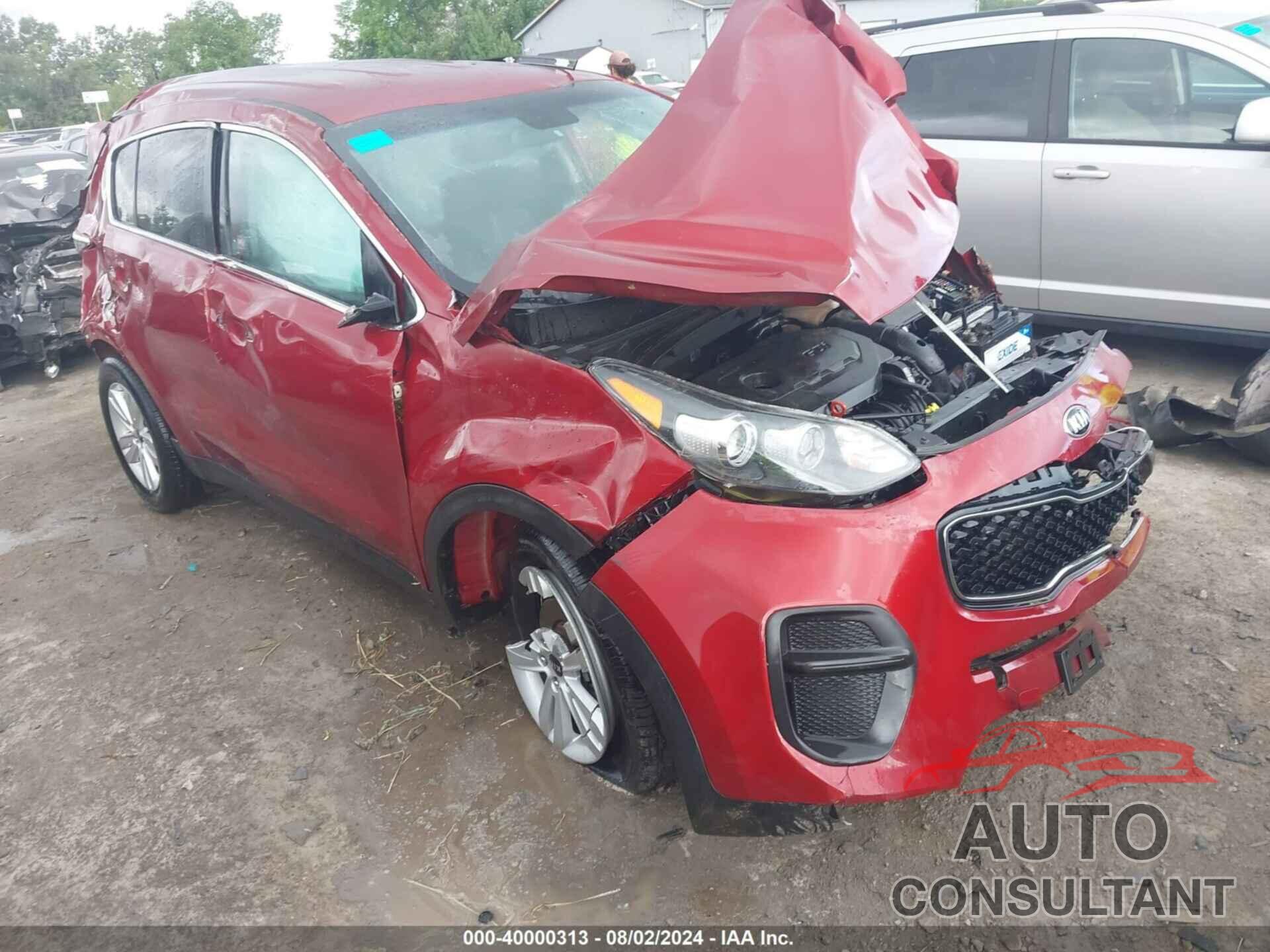 KIA SPORTAGE 2017 - KNDPM3ACXH7038464