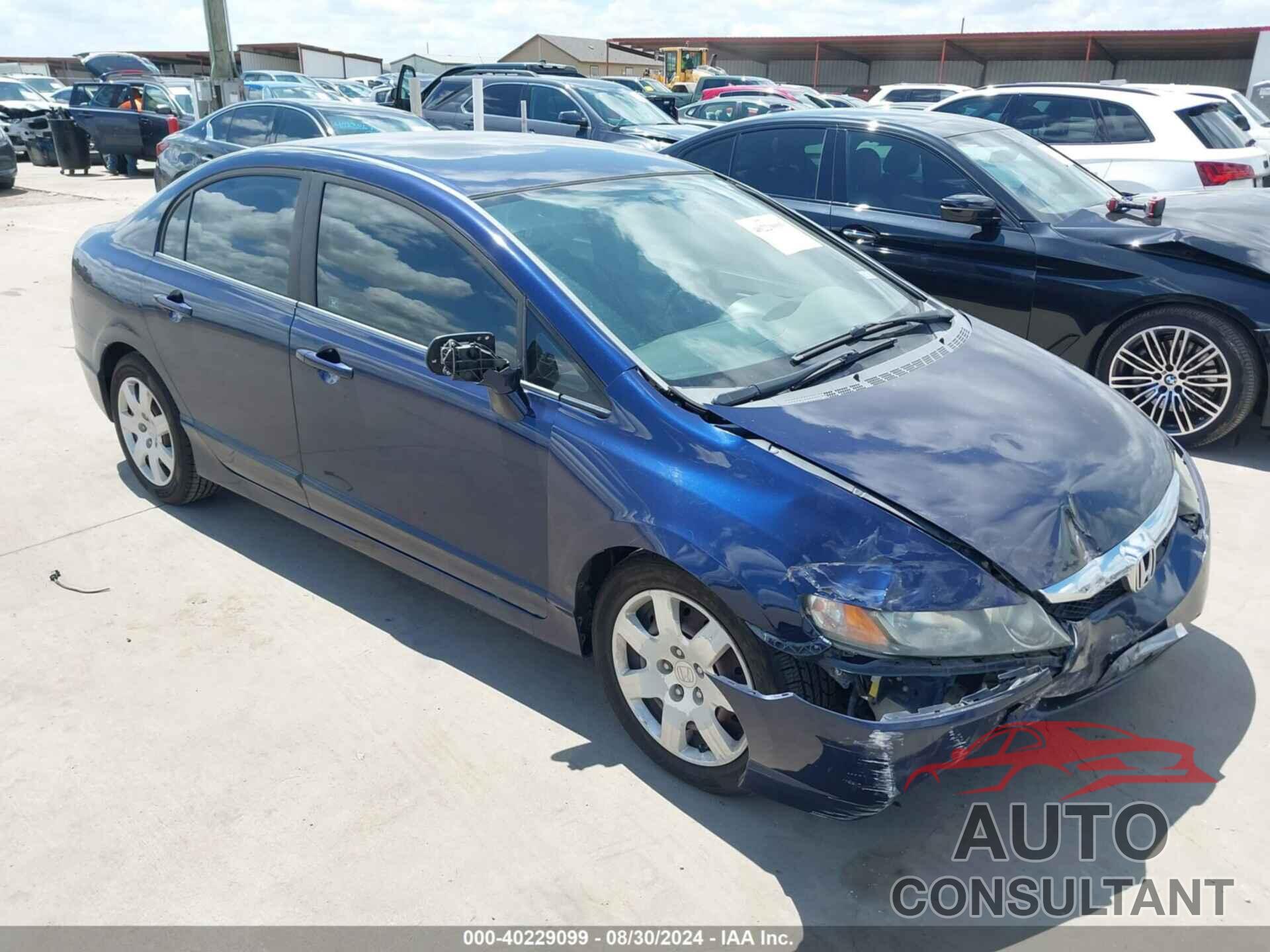 HONDA CIVIC 2009 - 19XFA165X9E046620