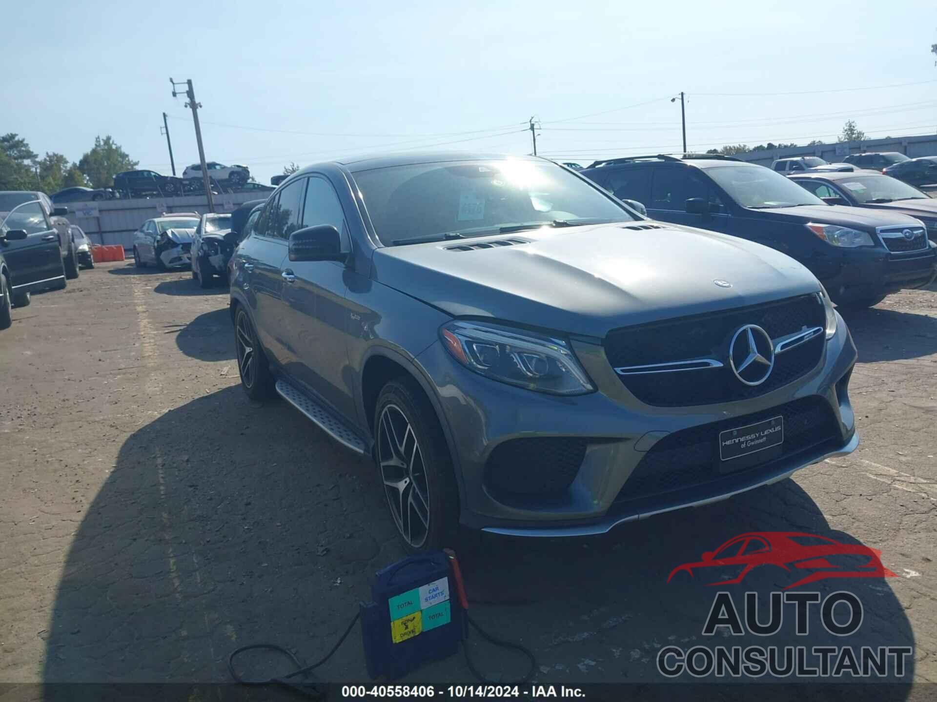 MERCEDES-BENZ AMG GLE 43 COUPE 2017 - 4JGED6EB6HA073222