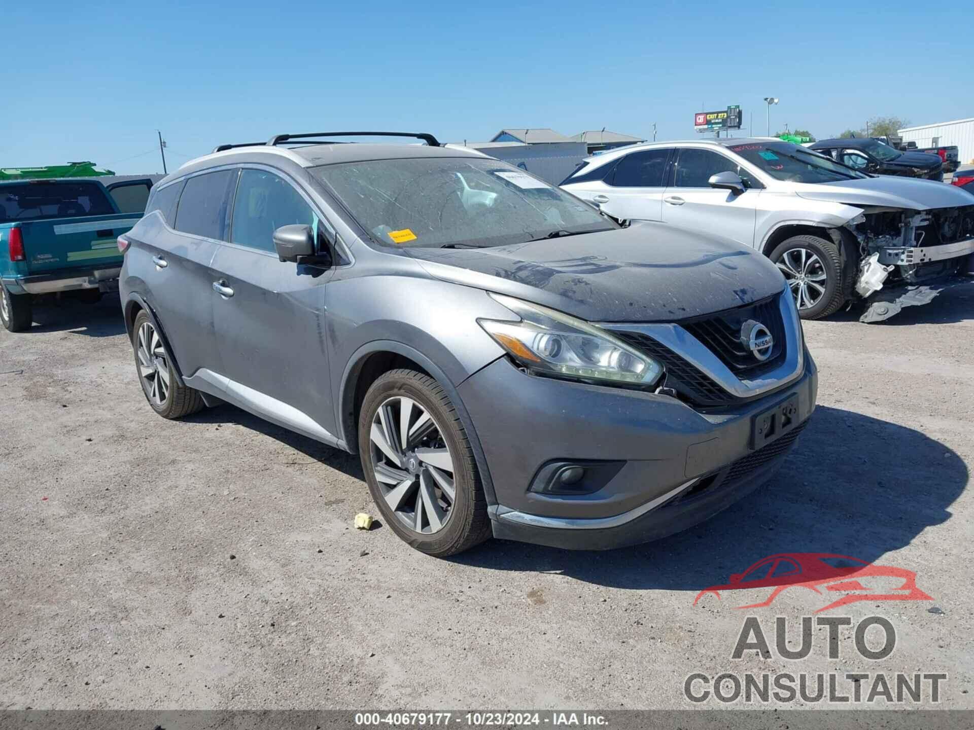 NISSAN MURANO 2016 - 5N1AZ2MH5GN169963