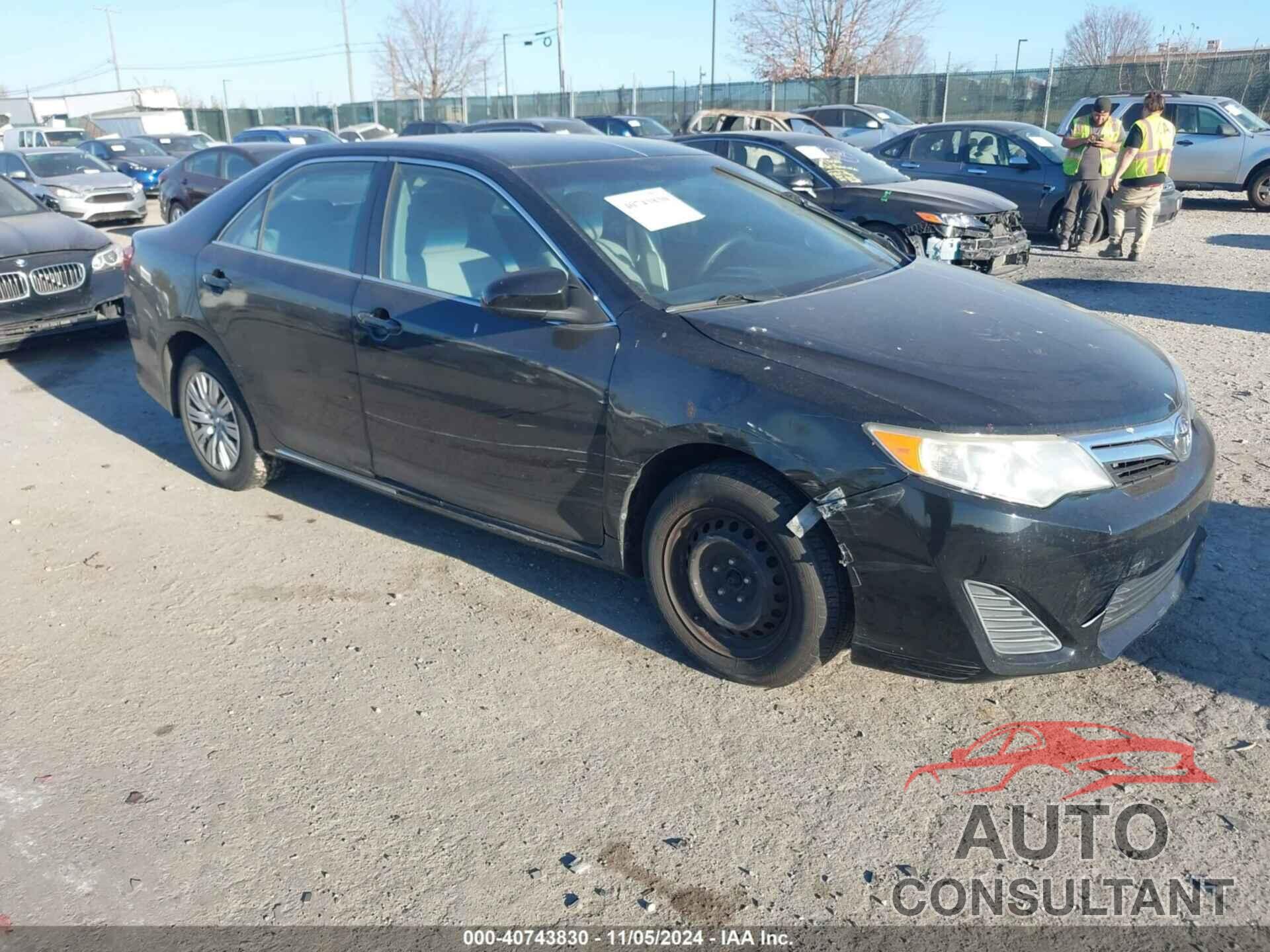 TOYOTA CAMRY 2012 - 4T1BF1FK2CU056049