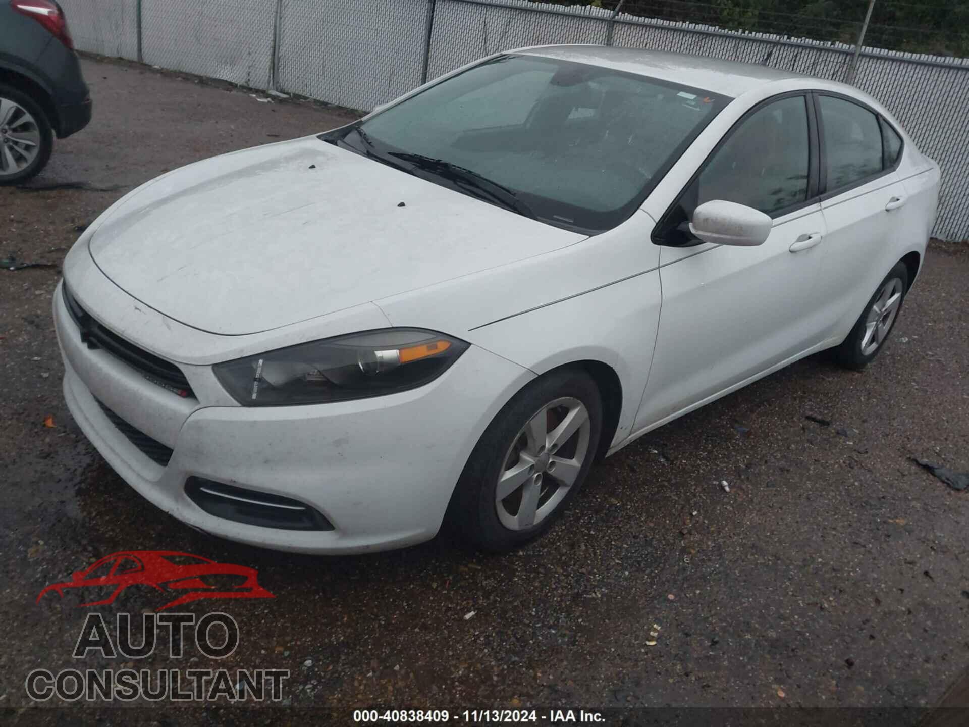 DODGE DART 2015 - 1C3CDFBB4FD129075