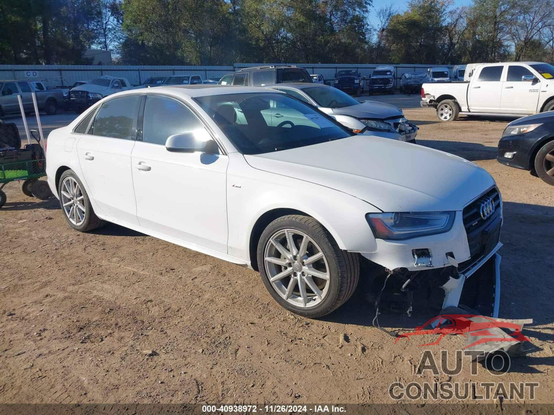 AUDI A4 2016 - WAUFFAFL9GN009631