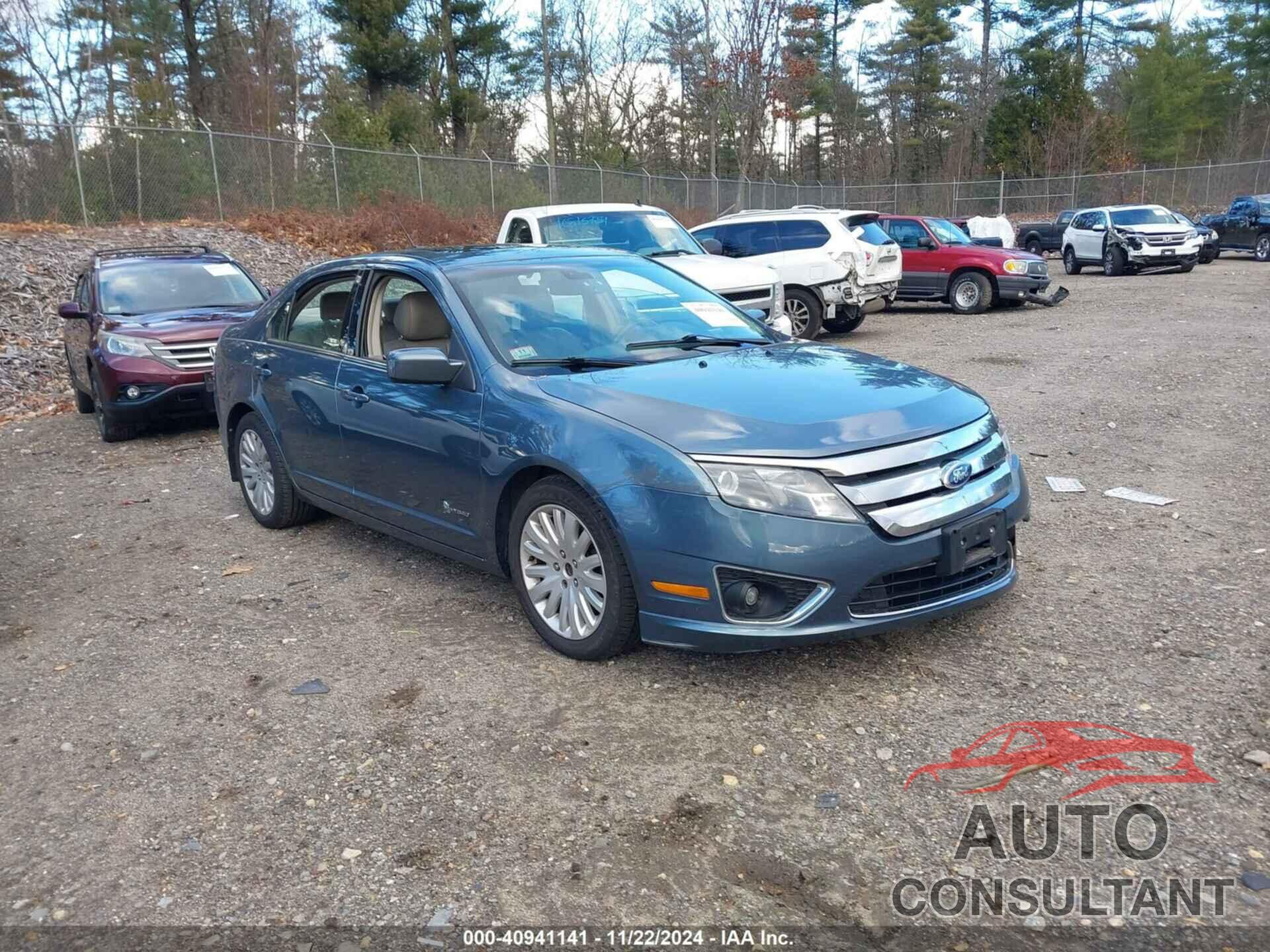 FORD FUSION HYBRID 2012 - 3FADP0L36CR424392