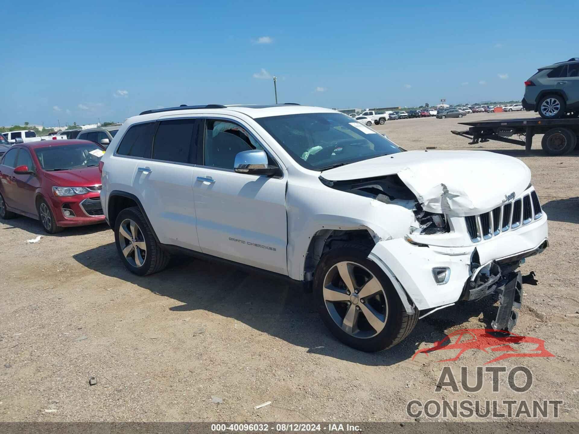 JEEP GRAND CHEROKEE 2016 - 1C4RJFBG8GC389674