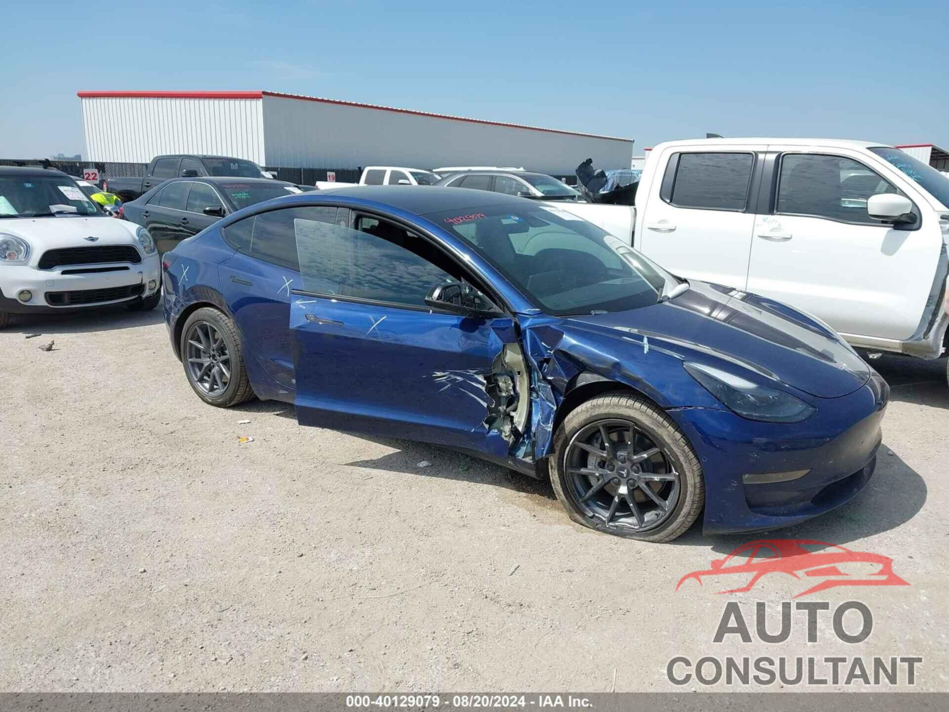 TESLA MODEL 3 2022 - 5YJ3E1EB0NF235067