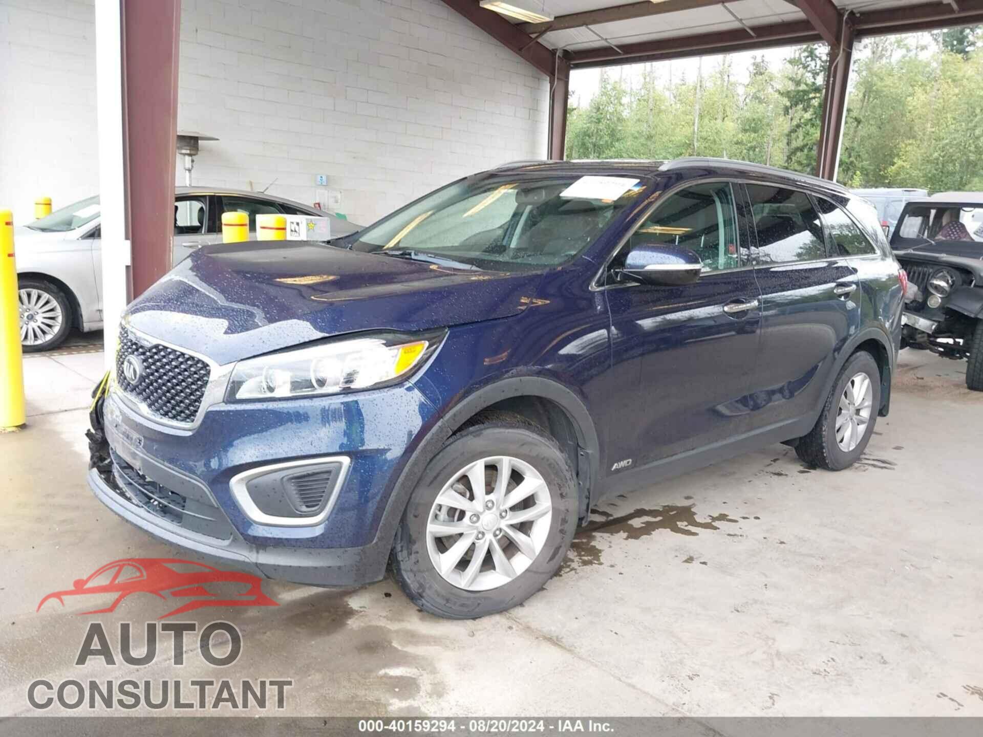 KIA SORENTO 2016 - 5XYPGDA3XGG166072