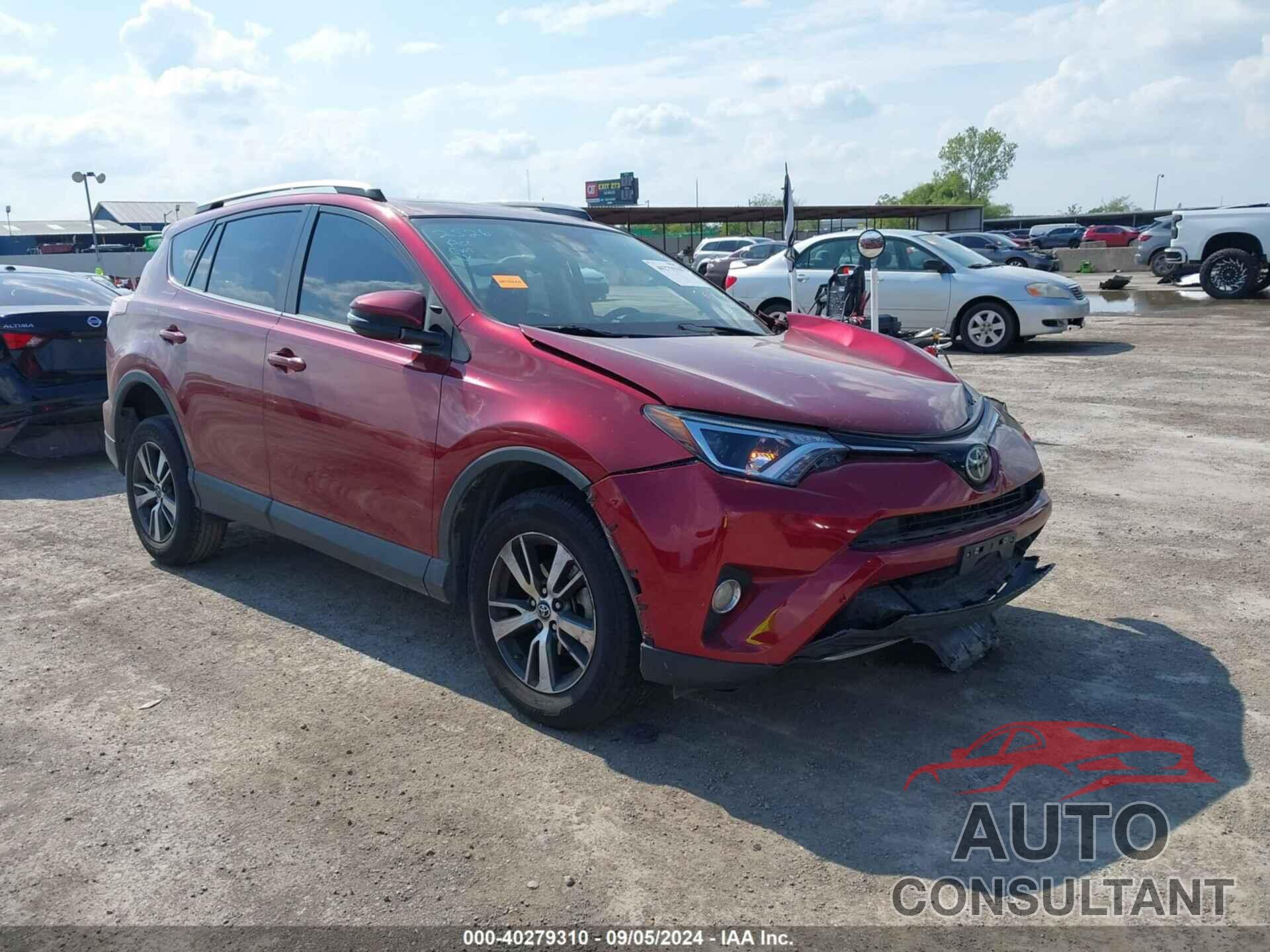 TOYOTA RAV4 2018 - 2T3WFREV6JW495805