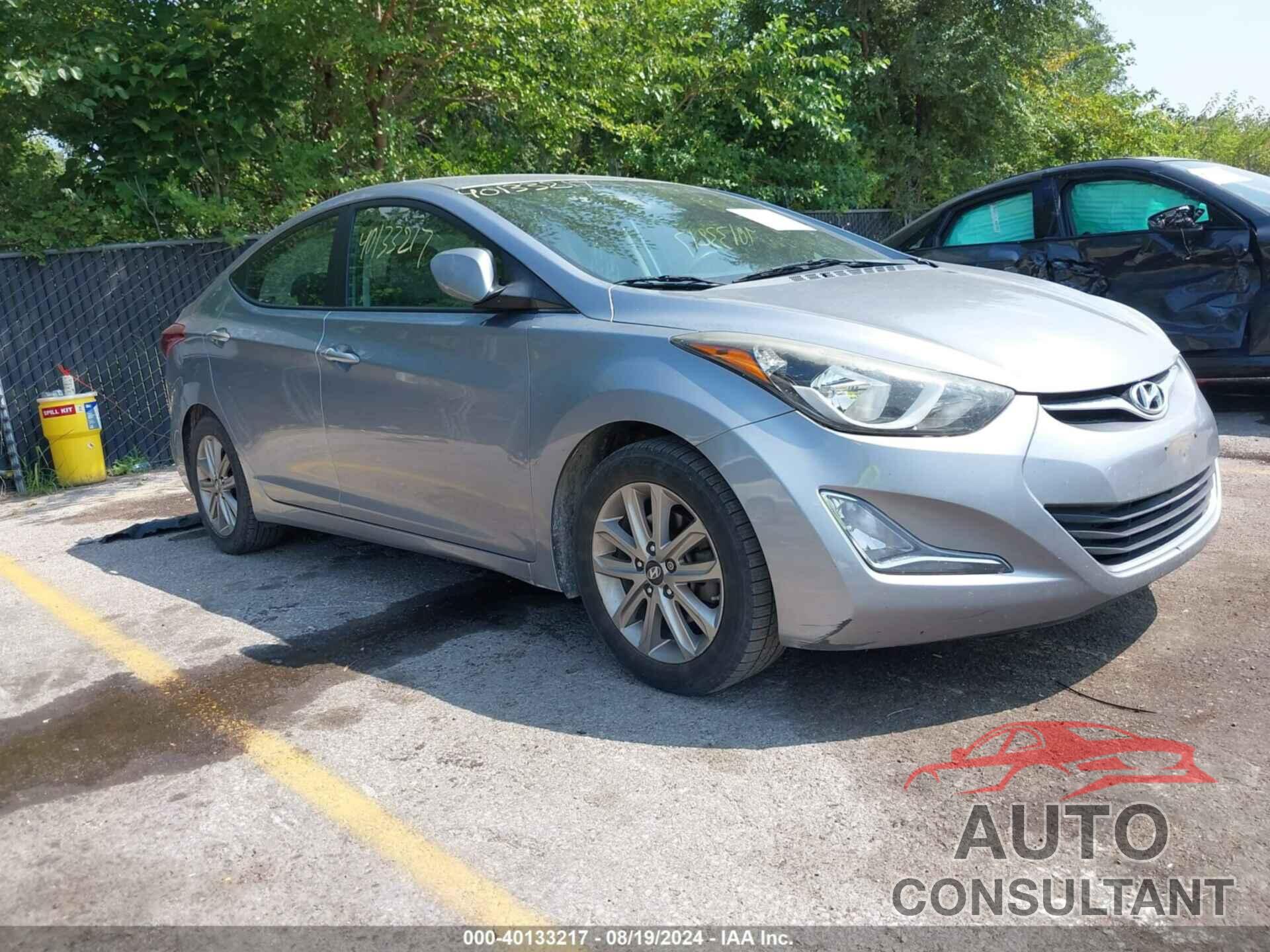 HYUNDAI ELANTRA 2016 - 5NPDH4AEXGH746108