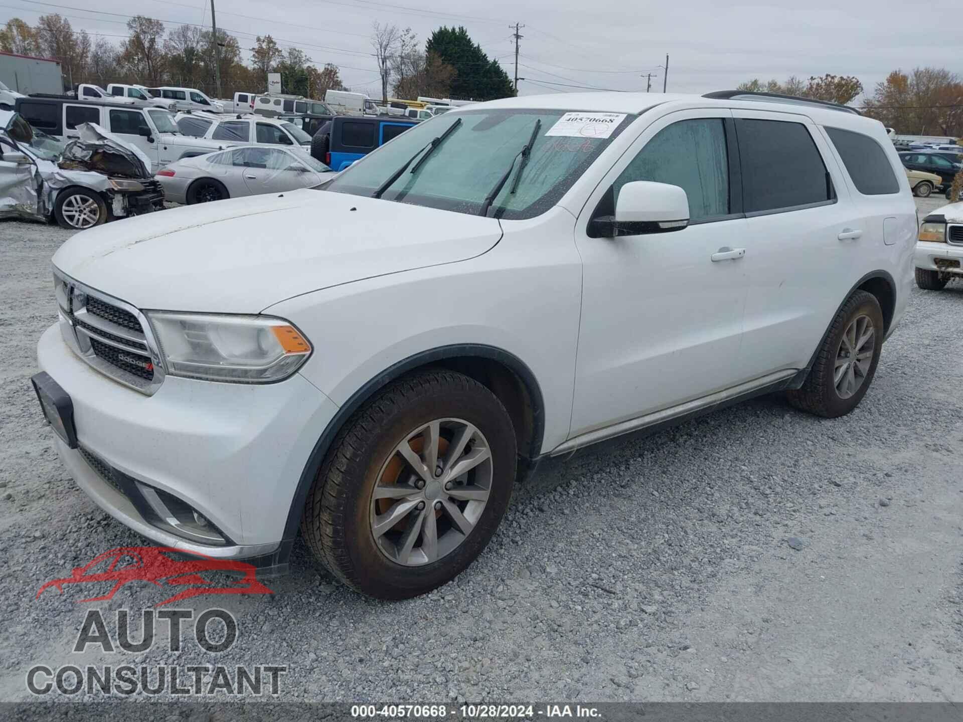 DODGE DURANGO 2015 - 1C4RDHDG1FC896530