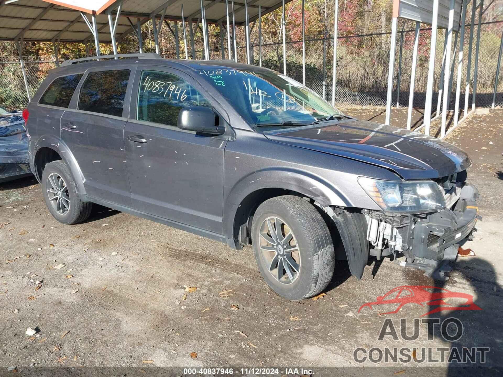 DODGE JOURNEY 2018 - 3C4PDDAG1JT478065