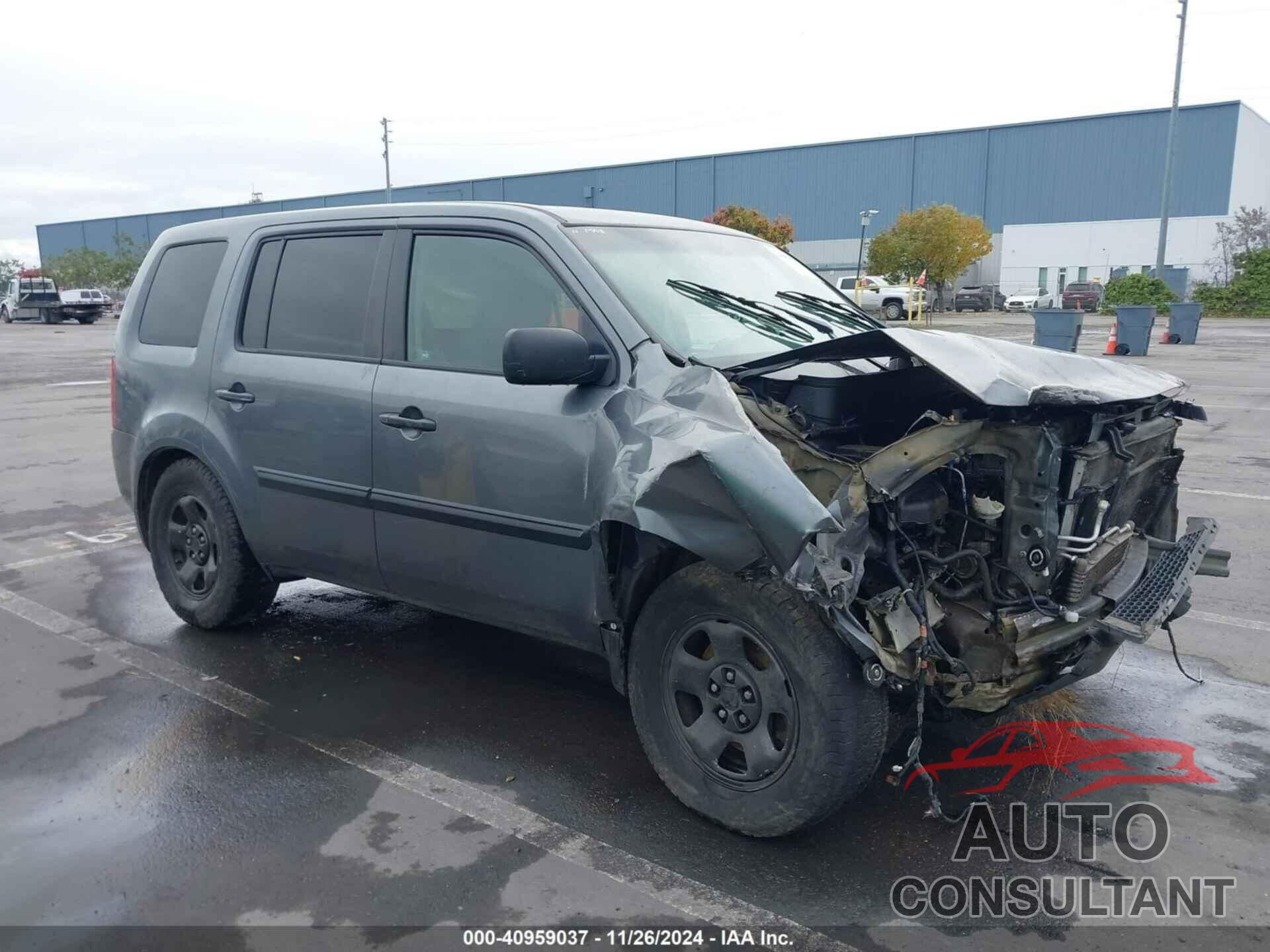 HONDA PILOT 2011 - 5FNYF4H2XBB104062