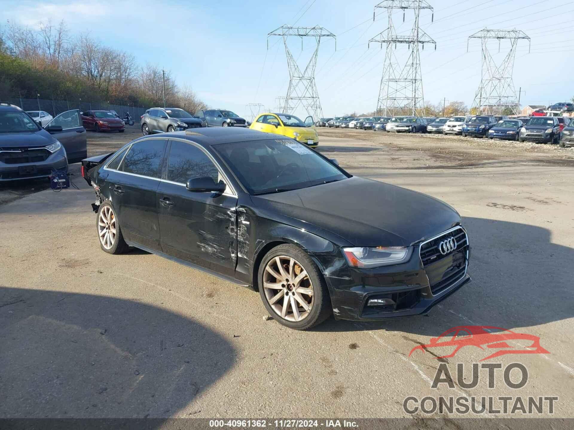 AUDI A4 2014 - WAUBFAFL6EN032540