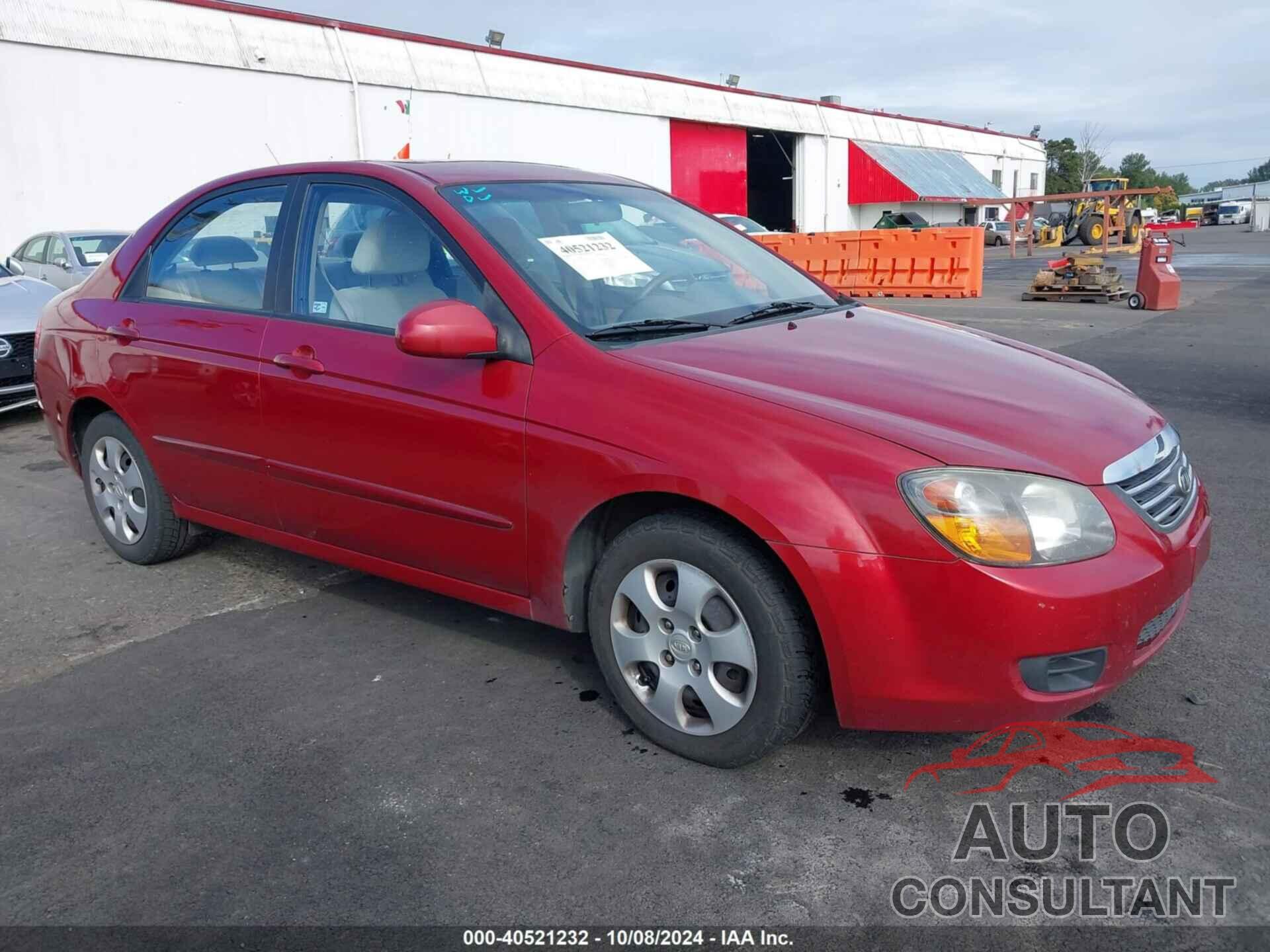 KIA SPECTRA 2009 - KNAFE222395611451