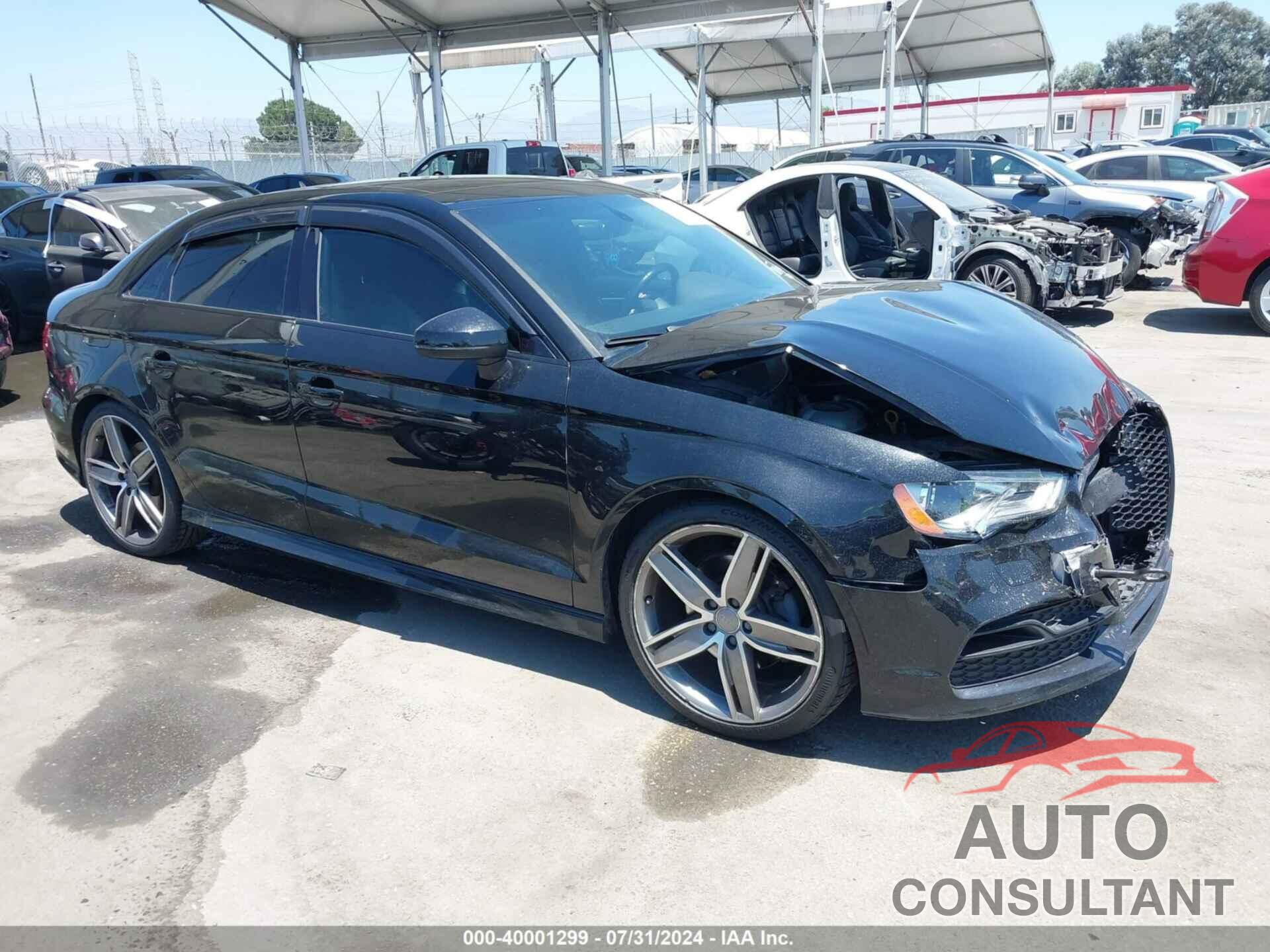 AUDI A3 2016 - WAUA7GFF5G1045294