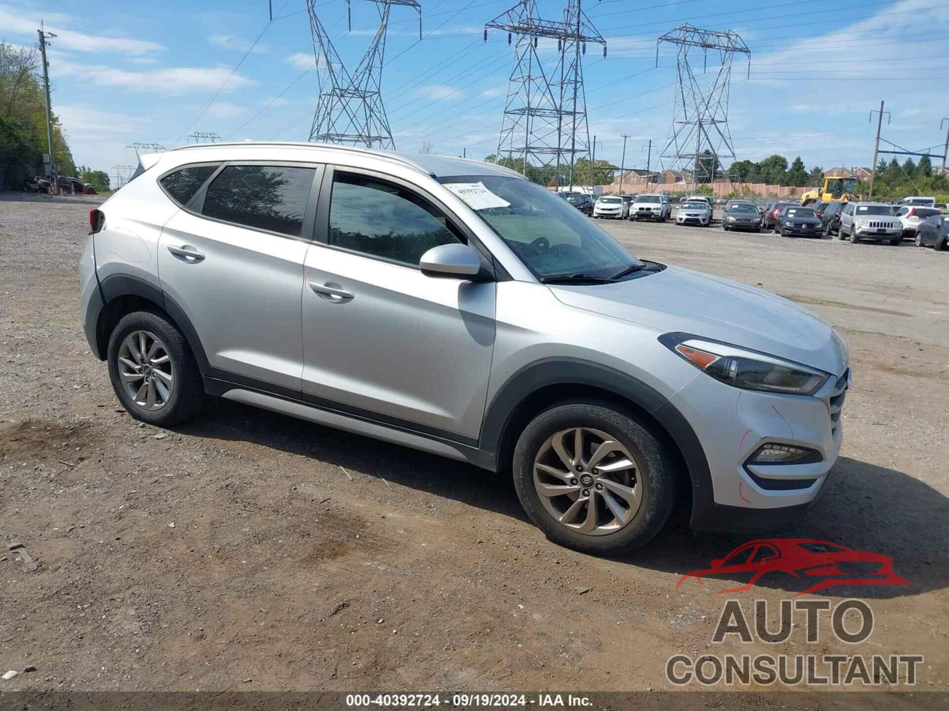 HYUNDAI TUCSON 2018 - KM8J3CA41JU701635