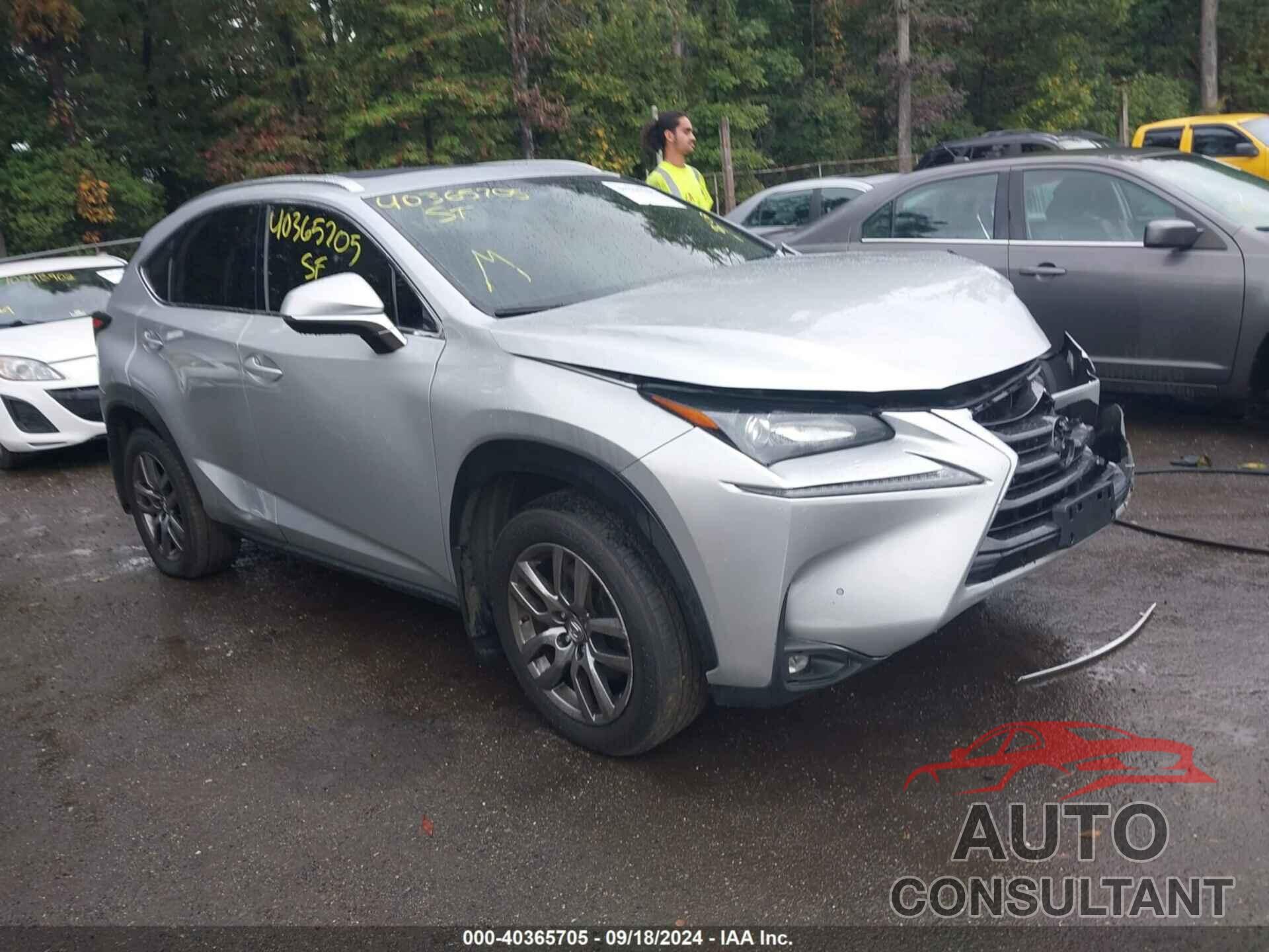 LEXUS NX 200T 2016 - JTJBARBZ5G2048496