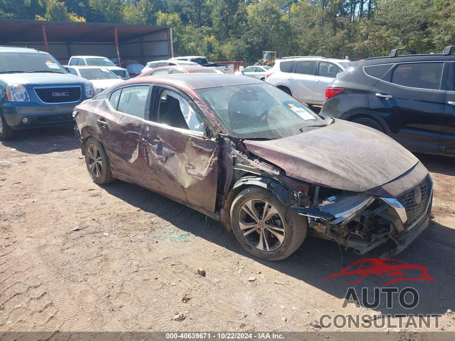 NISSAN SENTRA 2020 - 3N1AB8CV8LY239135