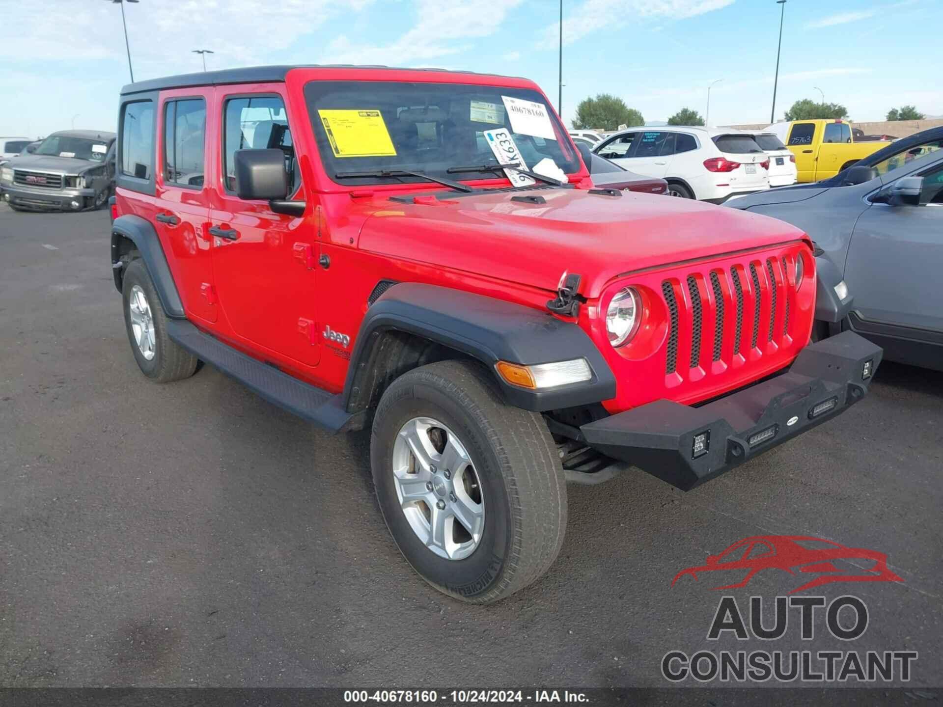 JEEP WRANGLER UNLIMITED 2021 - 1C4HJXDG5MW505969