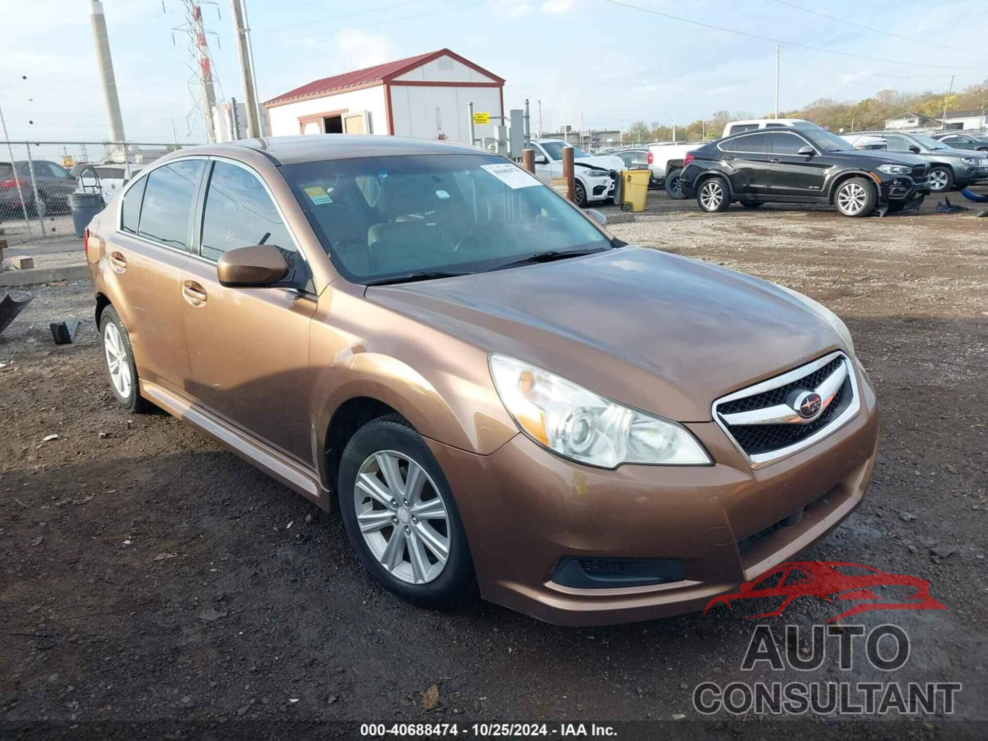 SUBARU LEGACY 2011 - 4S3BMCC63B3251028