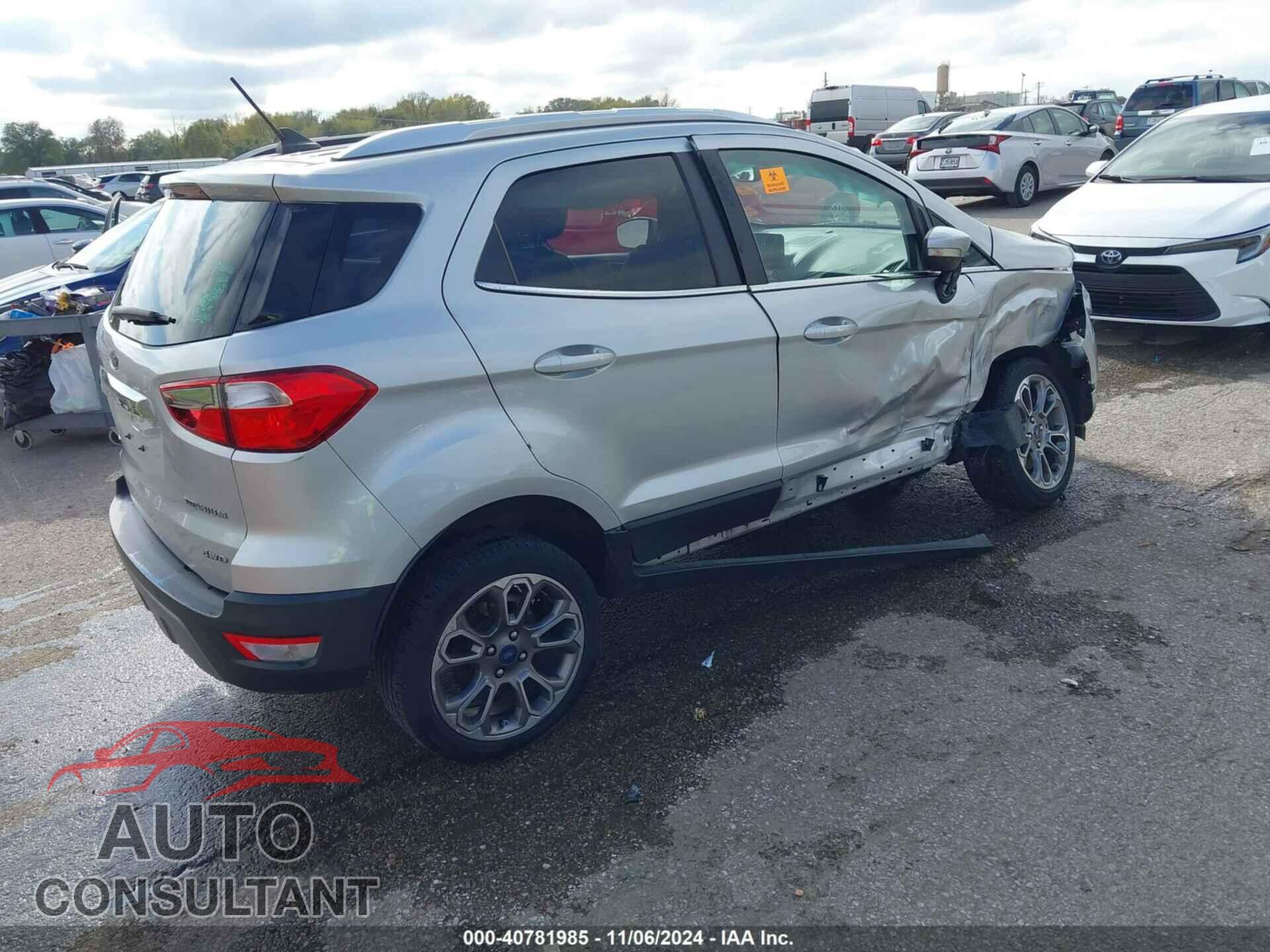 FORD ECOSPORT 2019 - MAJ6S3KL4KC261197