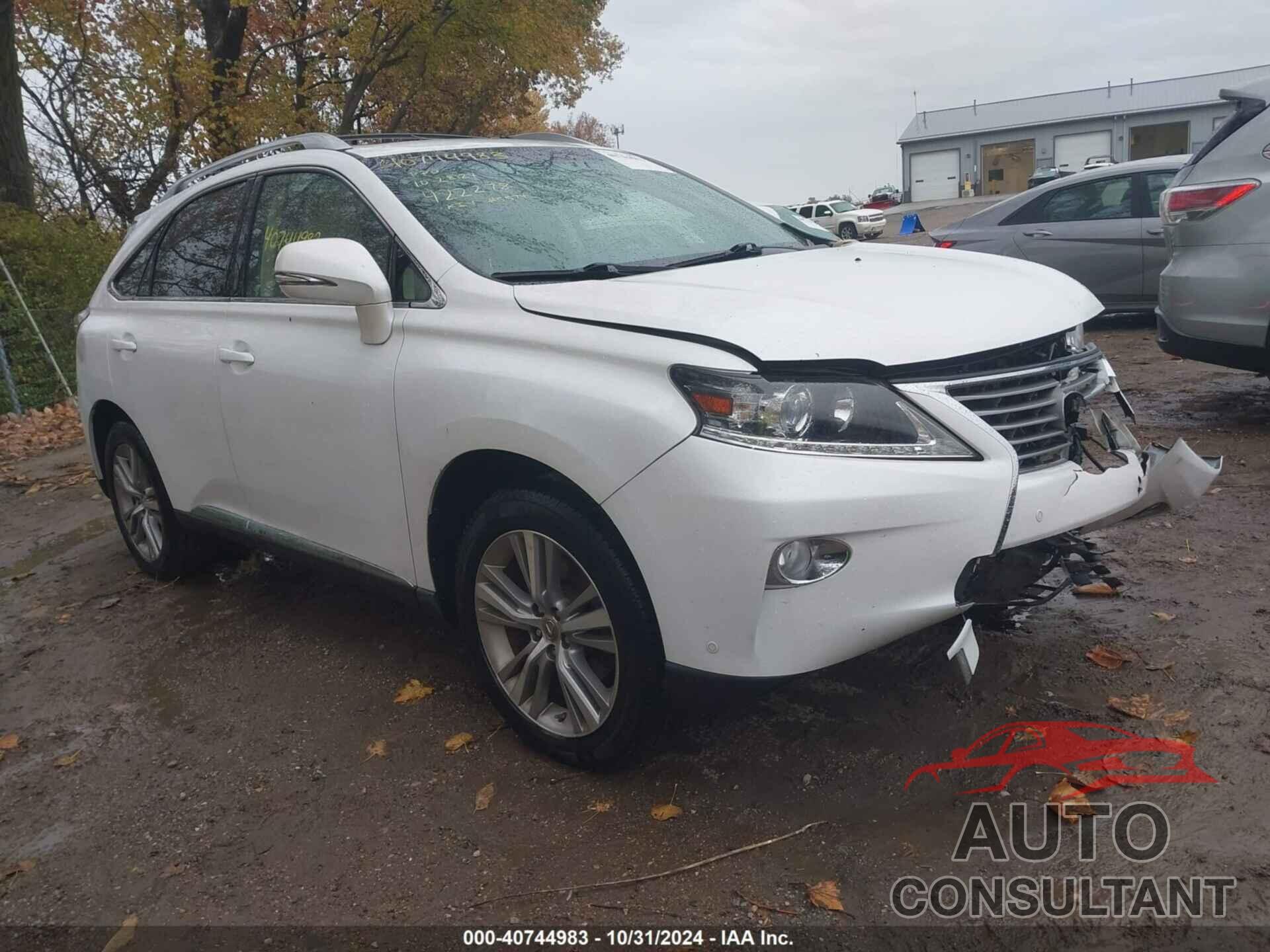 LEXUS RX 350 2015 - JTJZK1BA6F2422278