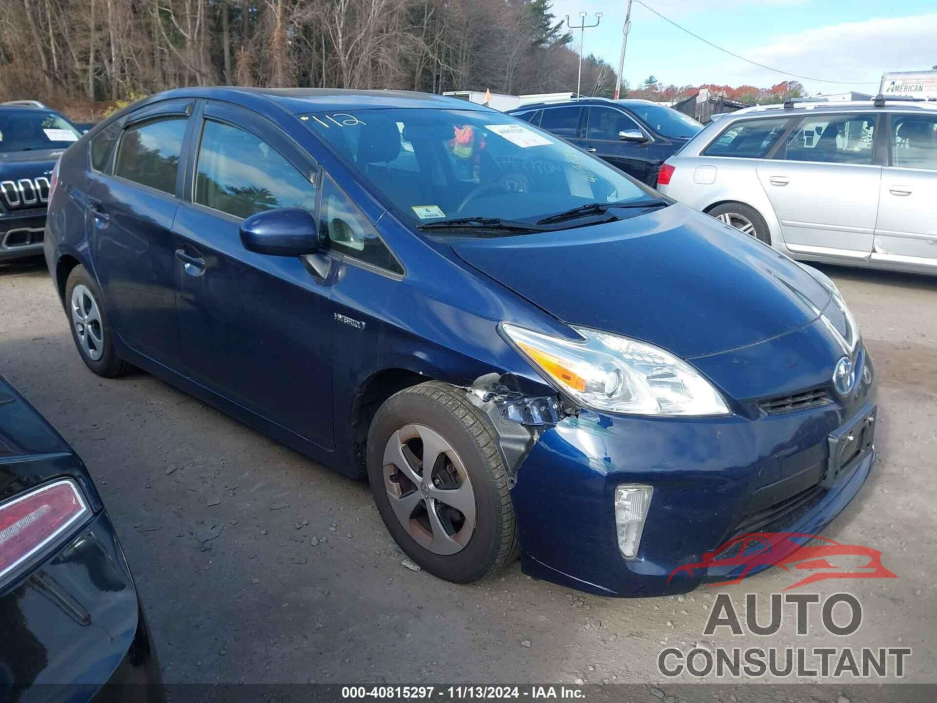 TOYOTA PRIUS 2013 - JTDKN3DU5D1730348