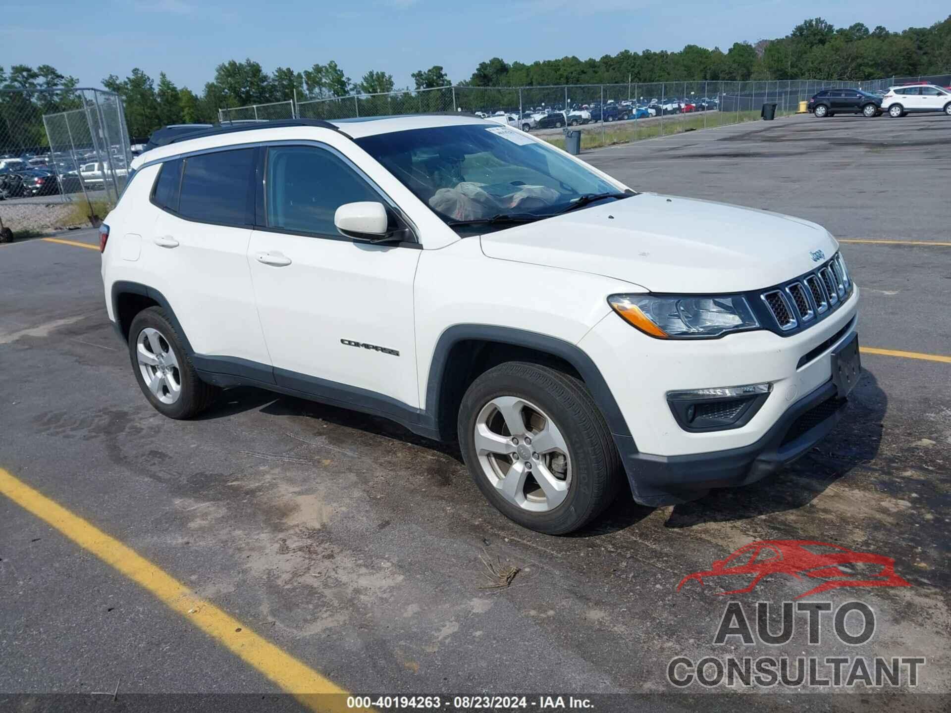 JEEP COMPASS 2019 - 3C4NJDBBXKT628498