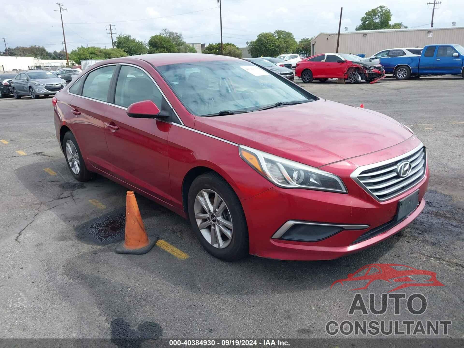 HYUNDAI SONATA 2016 - 5NPE24AF5GH386454