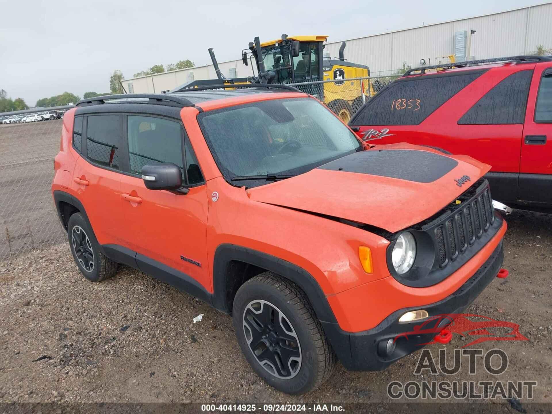 JEEP RENEGADE 2016 - ZACCJBCT2GPD24597