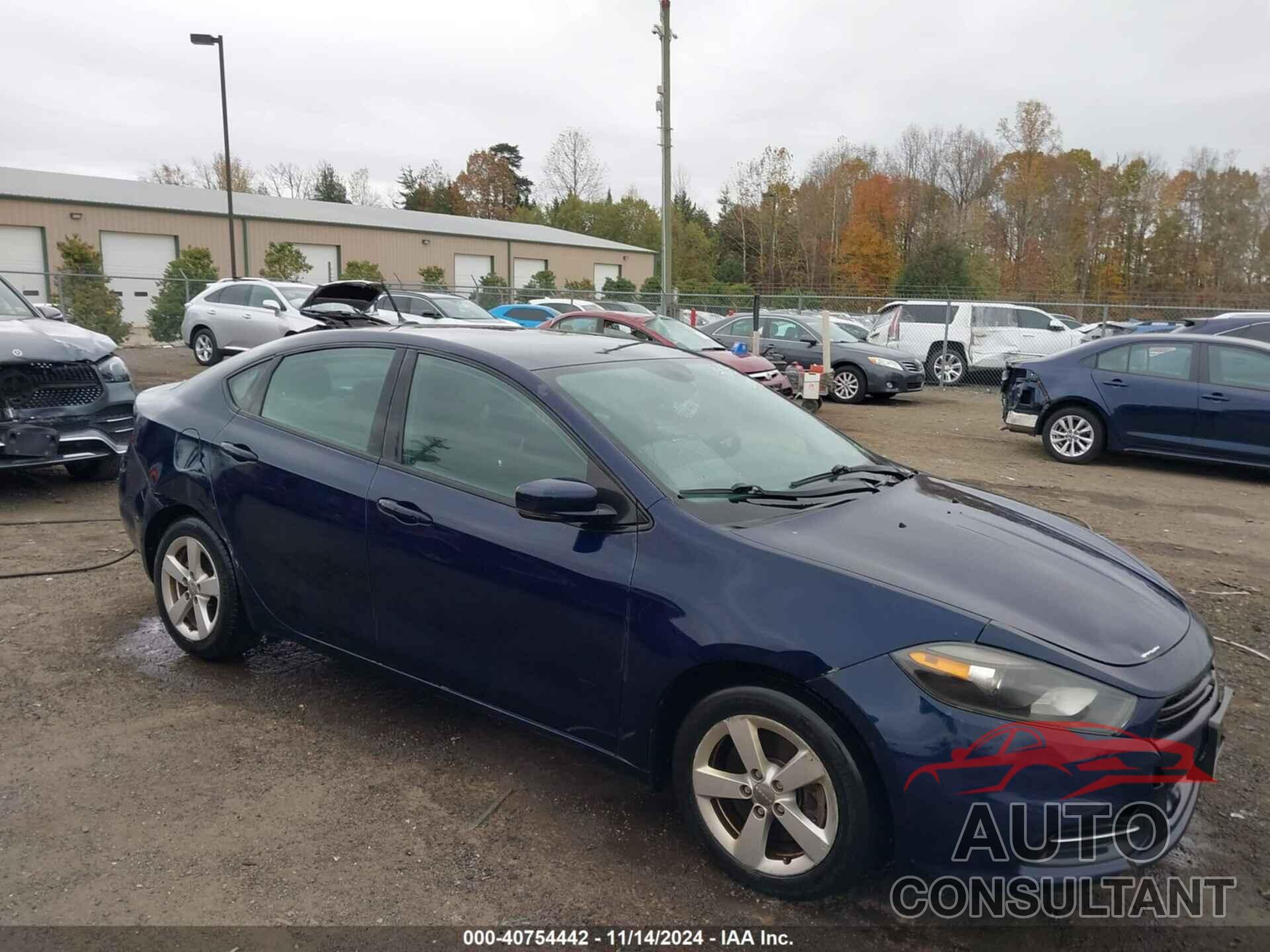DODGE DART 2015 - 1C3CDFBB3FD199912