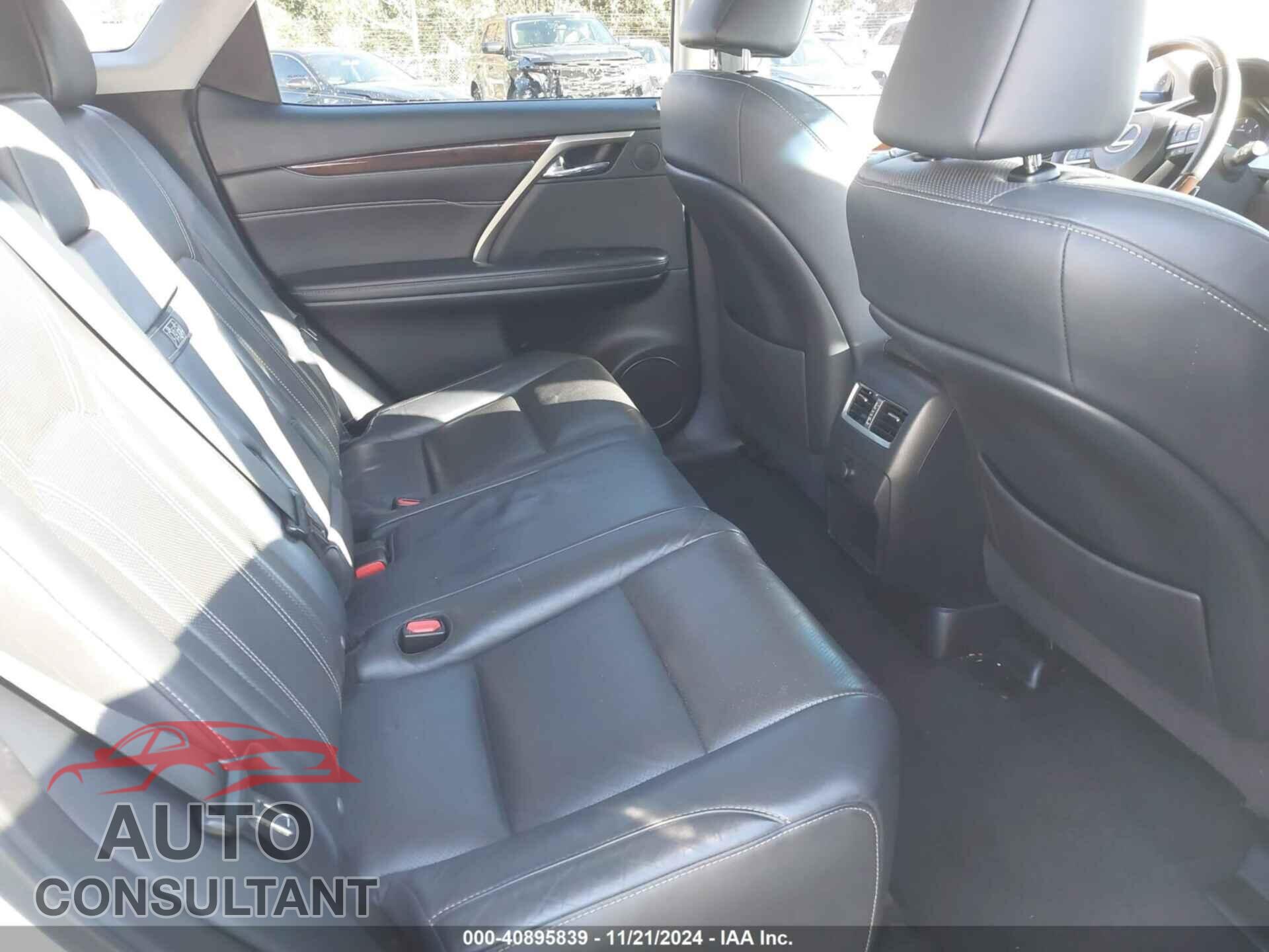 LEXUS RX 350 2017 - 2T2ZZMCA2HC085266