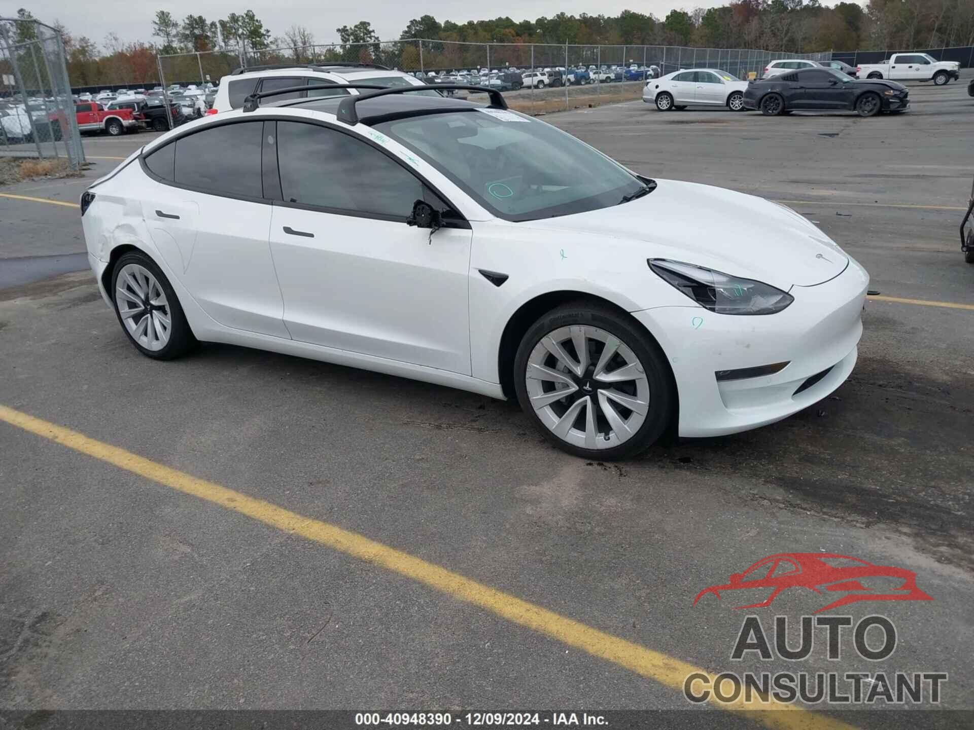 TESLA MODEL 3 2022 - 5YJ3E1EB3NF356854