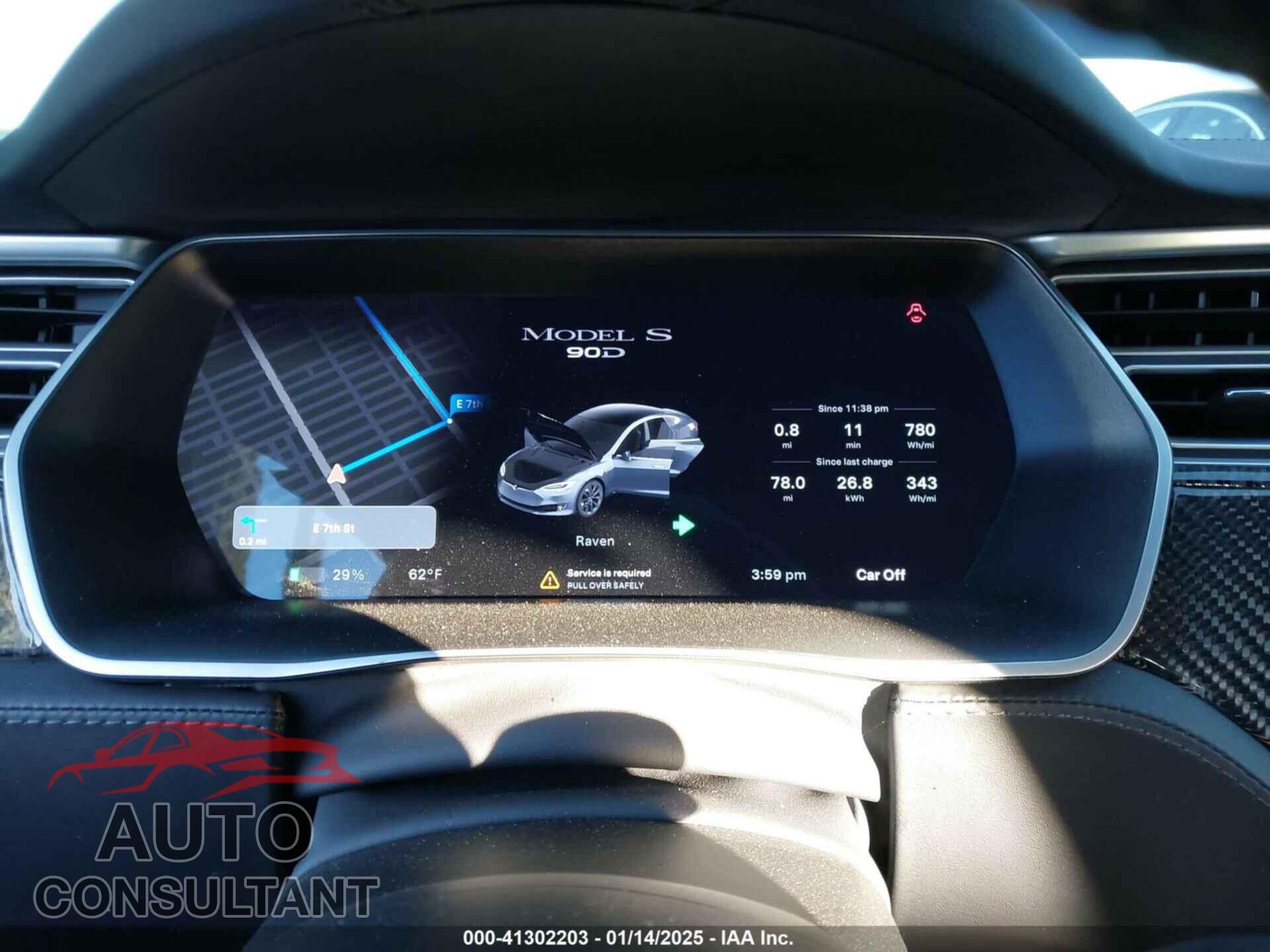 TESLA MODEL S 2017 - 5YJSA1E29HF216786