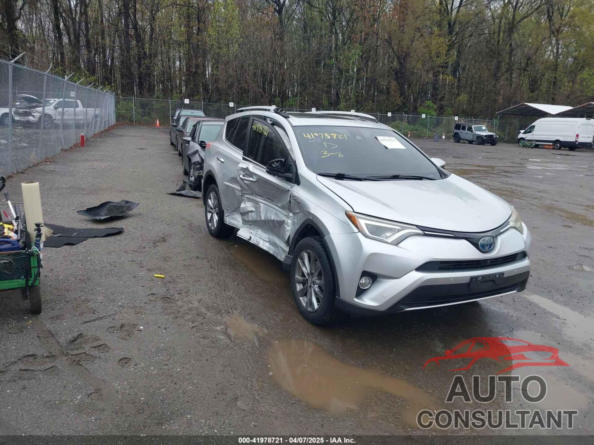 TOYOTA RAV4 HYBRID 2016 - JTMDJREV8GD024637