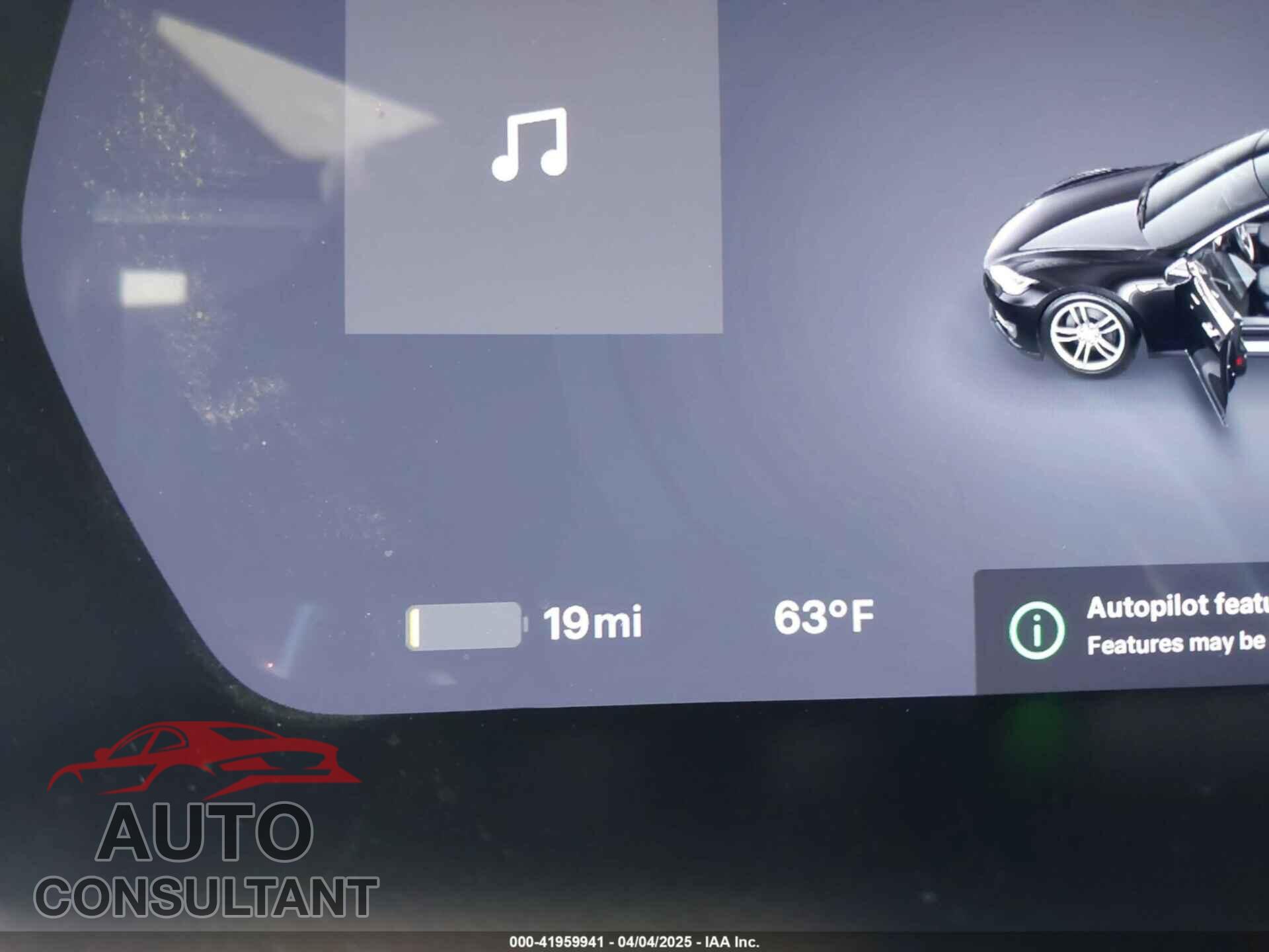 TESLA MODEL S 2014 - 5YJSA1H22EFP65530