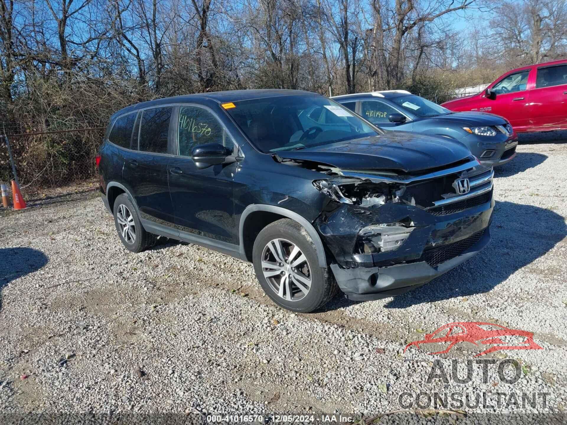 HONDA PILOT 2016 - 5FNYF6H35GB040119